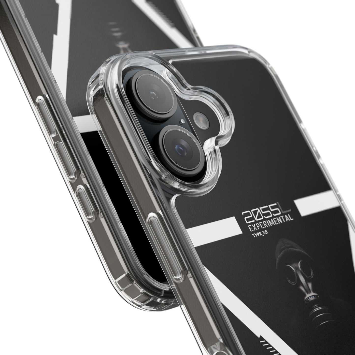 Clear Phone Case - Cyber Design Print