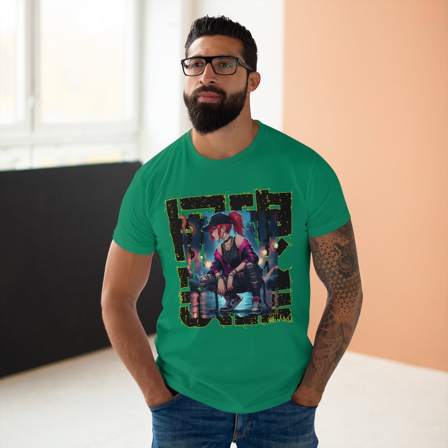 Trendy Graphic Tee for Men & Women, Urban Style Shirt, Casual Wear, Gift for Gamer, Streetwear Apparel