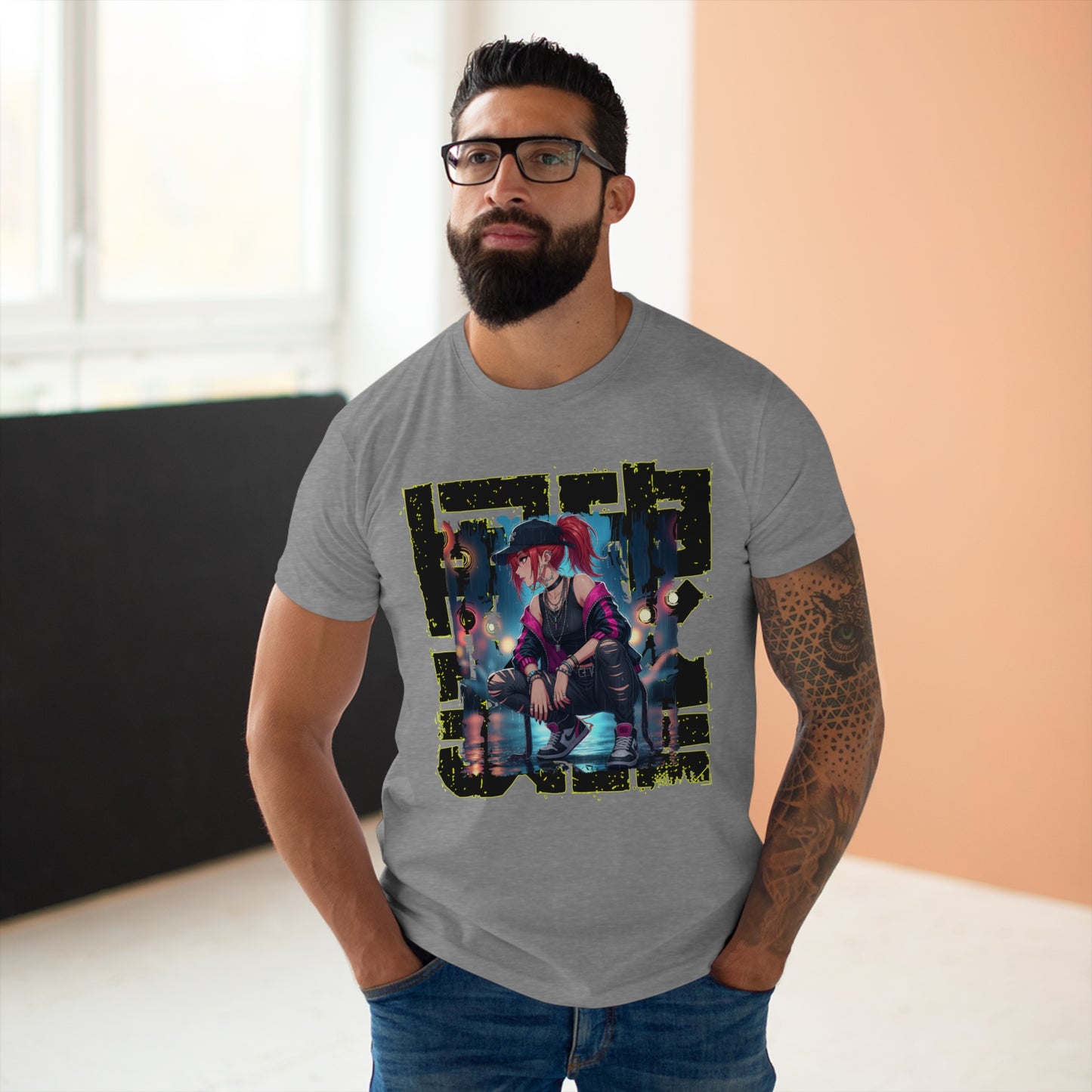 Trendy Graphic Tee for Men & Women, Urban Style Shirt, Casual Wear, Gift for Gamer, Streetwear Apparel