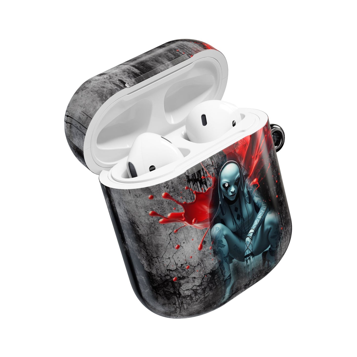 Gothic AirPod Cases - Edgy Design, Trendy Accessory, Perfect Gift for Music Lovers, Unique Style, Halloween Decor
