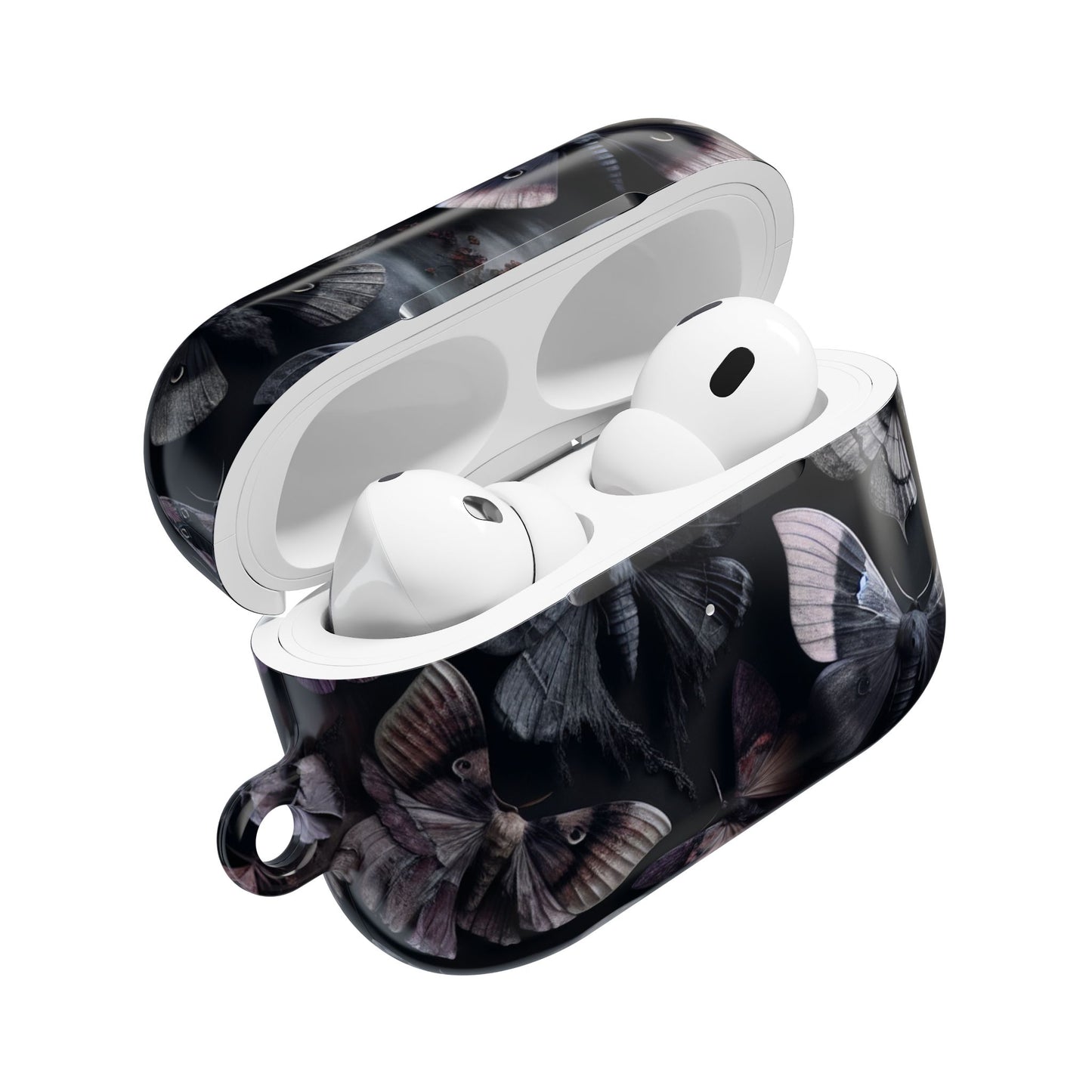 Dark Moths Gothic AirPod Cases, Stylish Protection, Gift for Music Lovers, Trendy Accessories, Unique Designs for Any Occasion