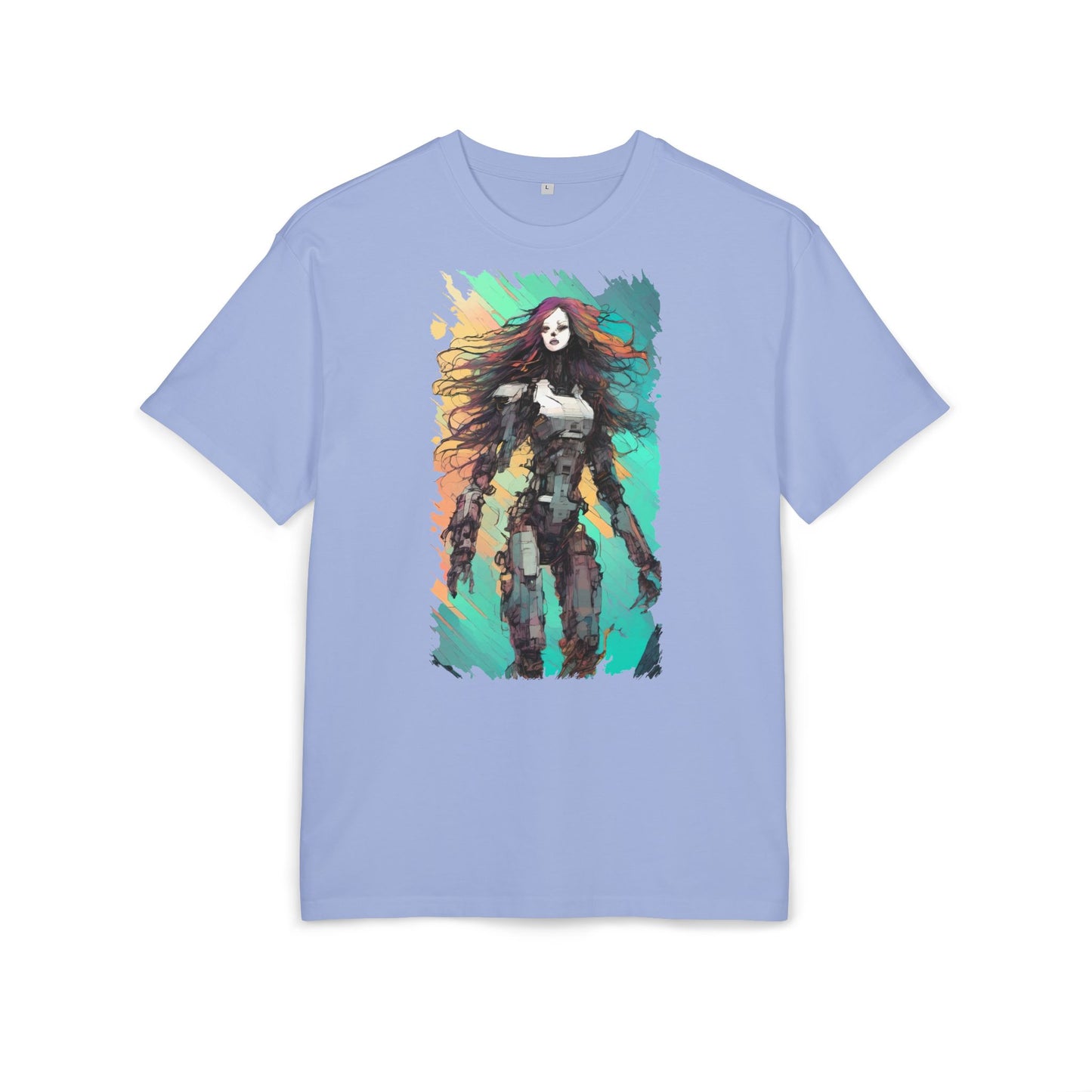 Artistic Graphic Tee, Casual Oversize Top, Unique T-Shirt Gift, Trendy Streetwear, Creative Fashion Statement