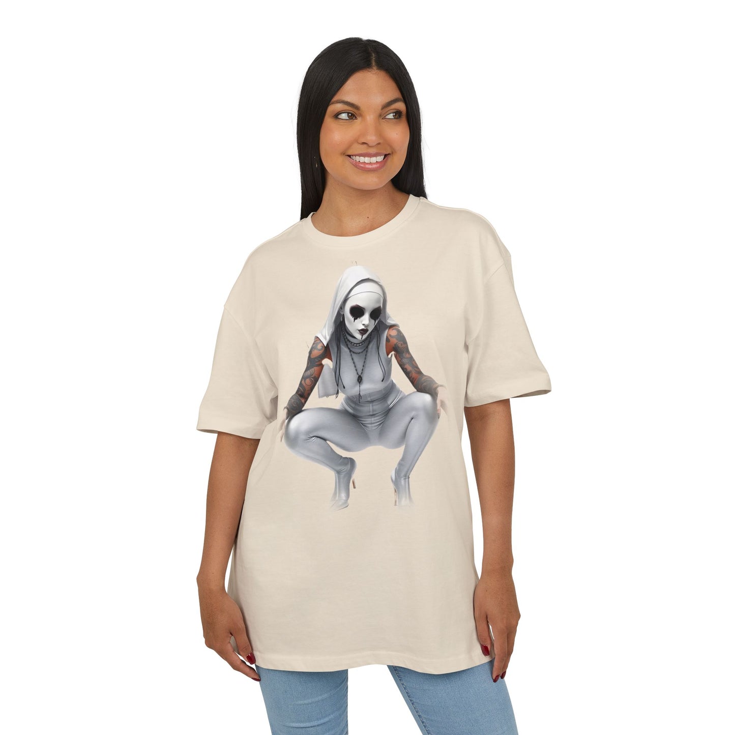 Horror Style Oversized Unisex T-shirt