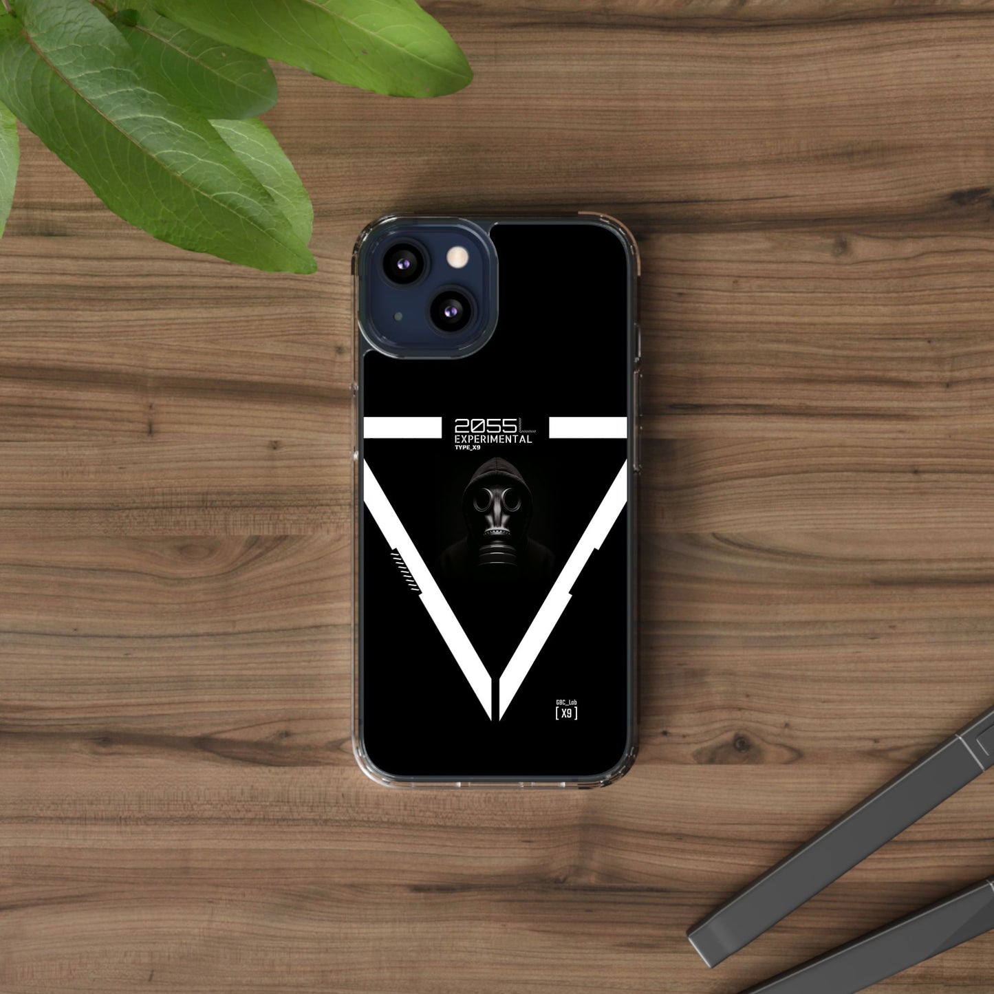 Clear Phone Case - Cyber Design Print