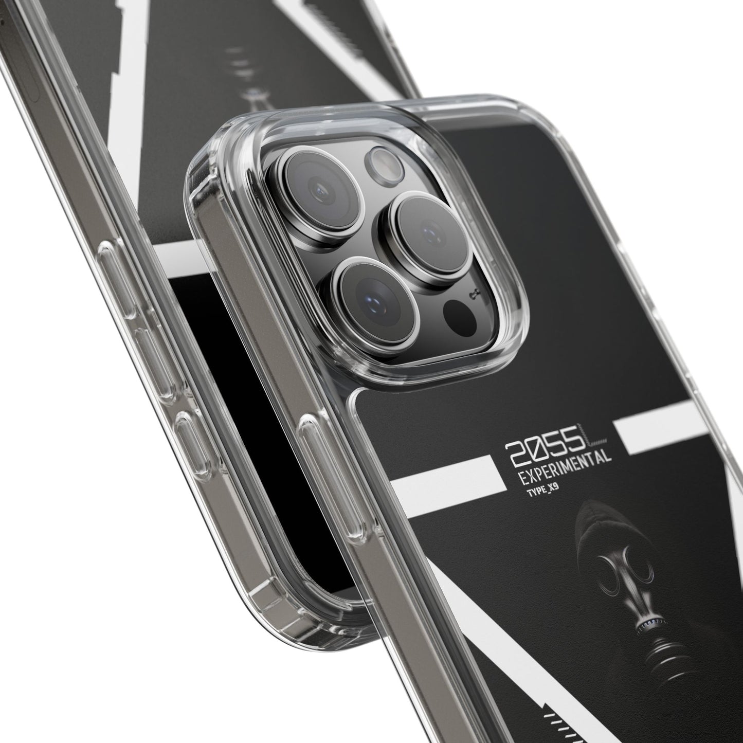 Clear Phone Case - Cyber Design Print