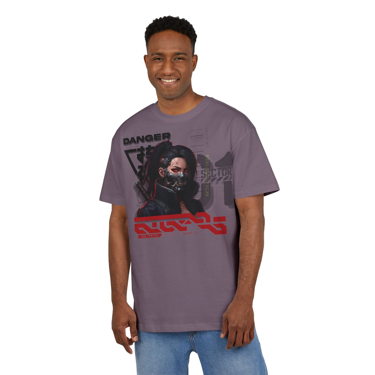 Cyberpunk Aesthetic Unisex Oversize Tee | Stylish Streetwear, Gift for Gamers, Casual Wear, Graphic Tee, Unique Fashion Statement
