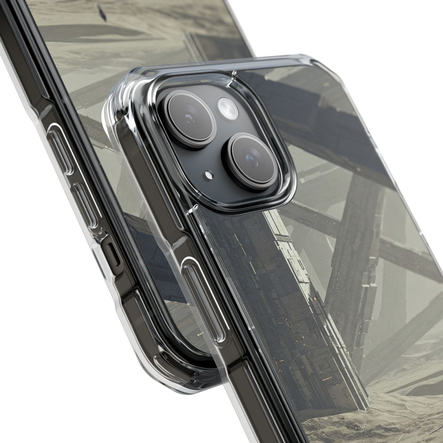 Magnetic Clear Impact Cases - Aesthetic Phone Protection, Unique Gift for Tech Lovers, Sleek Design for Minimalists