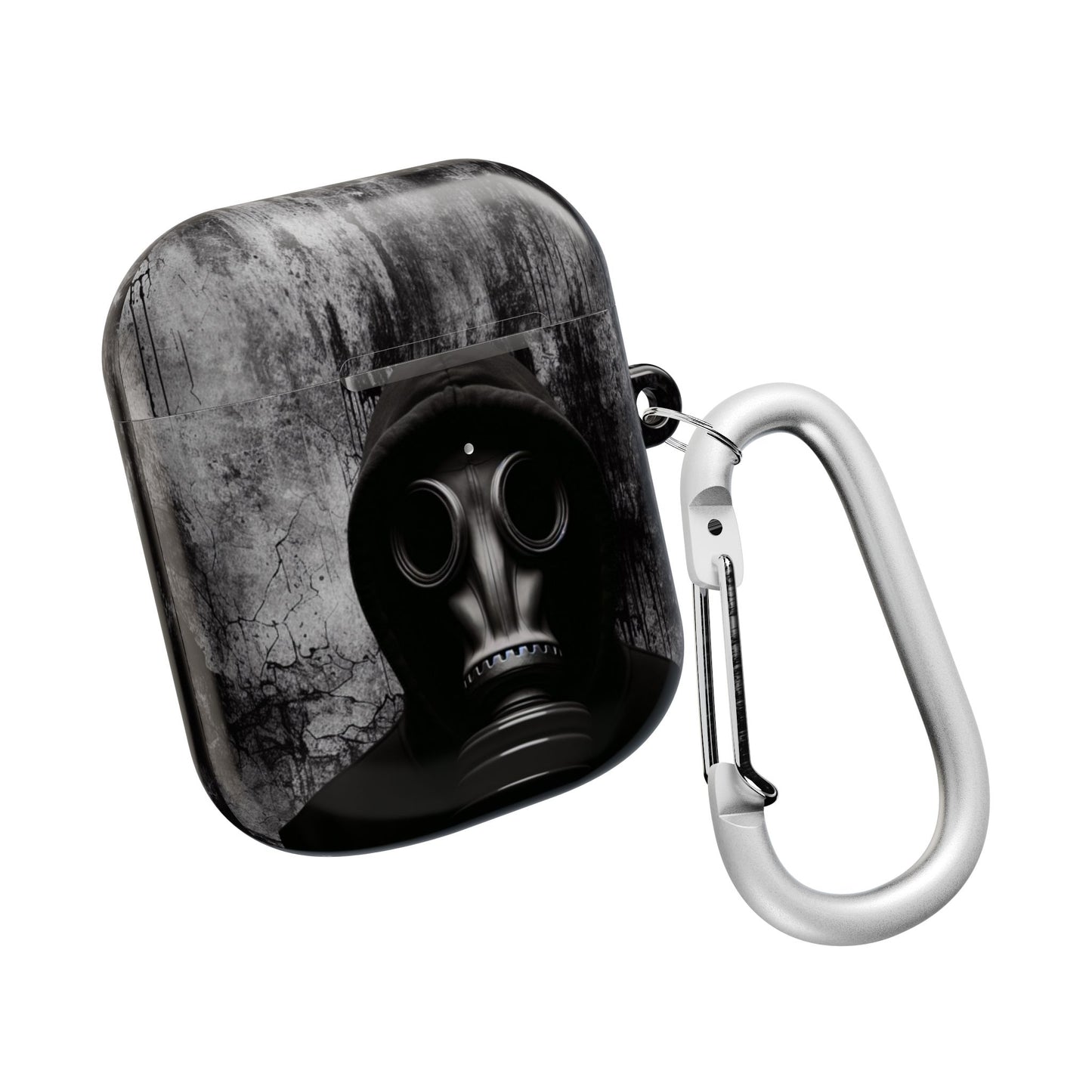 Gritty AirPod Cases - Urban Style, Tech Accessories, Music Lover Gift, Black & Gray Aesthetic, Unique Earbud Cases, Trendy Tech Gear