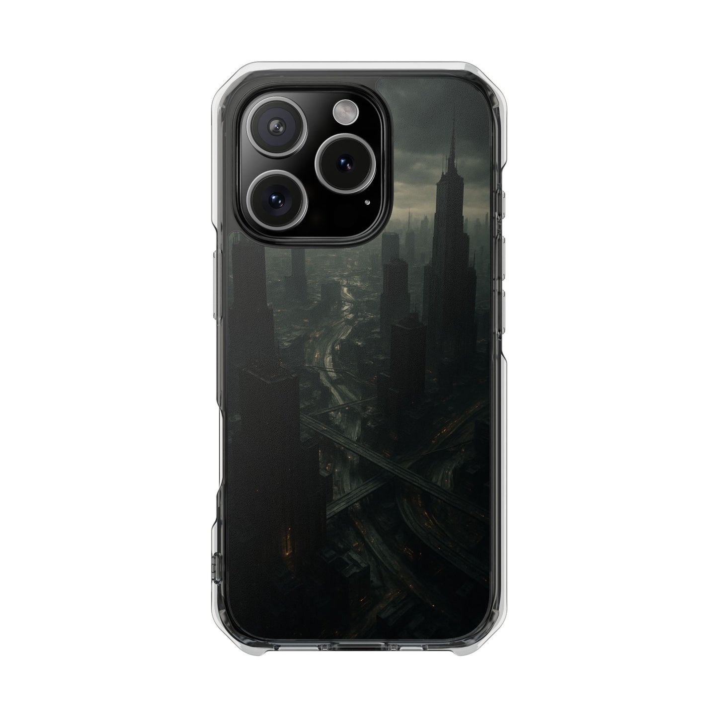 Magnetic Clear Impact Cases for a Stylish and Protective Phone Add a Futuristic Touch, Gift for Tech Lovers, Birthday or Holiday Present