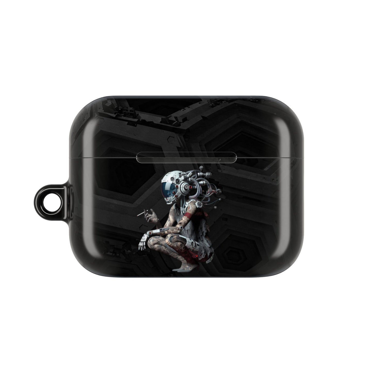 Futuristic AirPod Cases - Stylish Protection for Music Lovers, Gift for Tech Enthusiasts, Trendy Headphone Cover, Unique Tech Gift