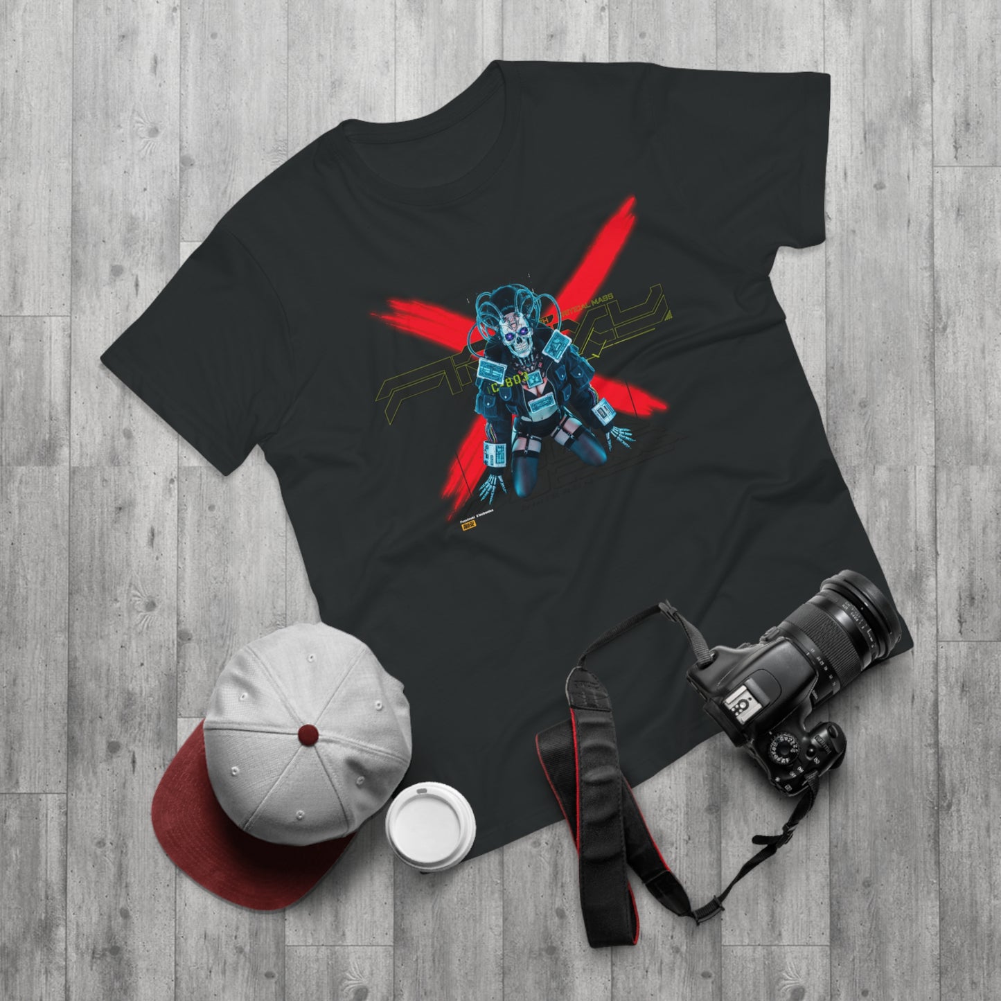 Futuristic Robot Graphic Tee - Unisex Casual T-Shirt, Geek Fashion, Gift for Gamers, Science Fiction Style, Birthday Present