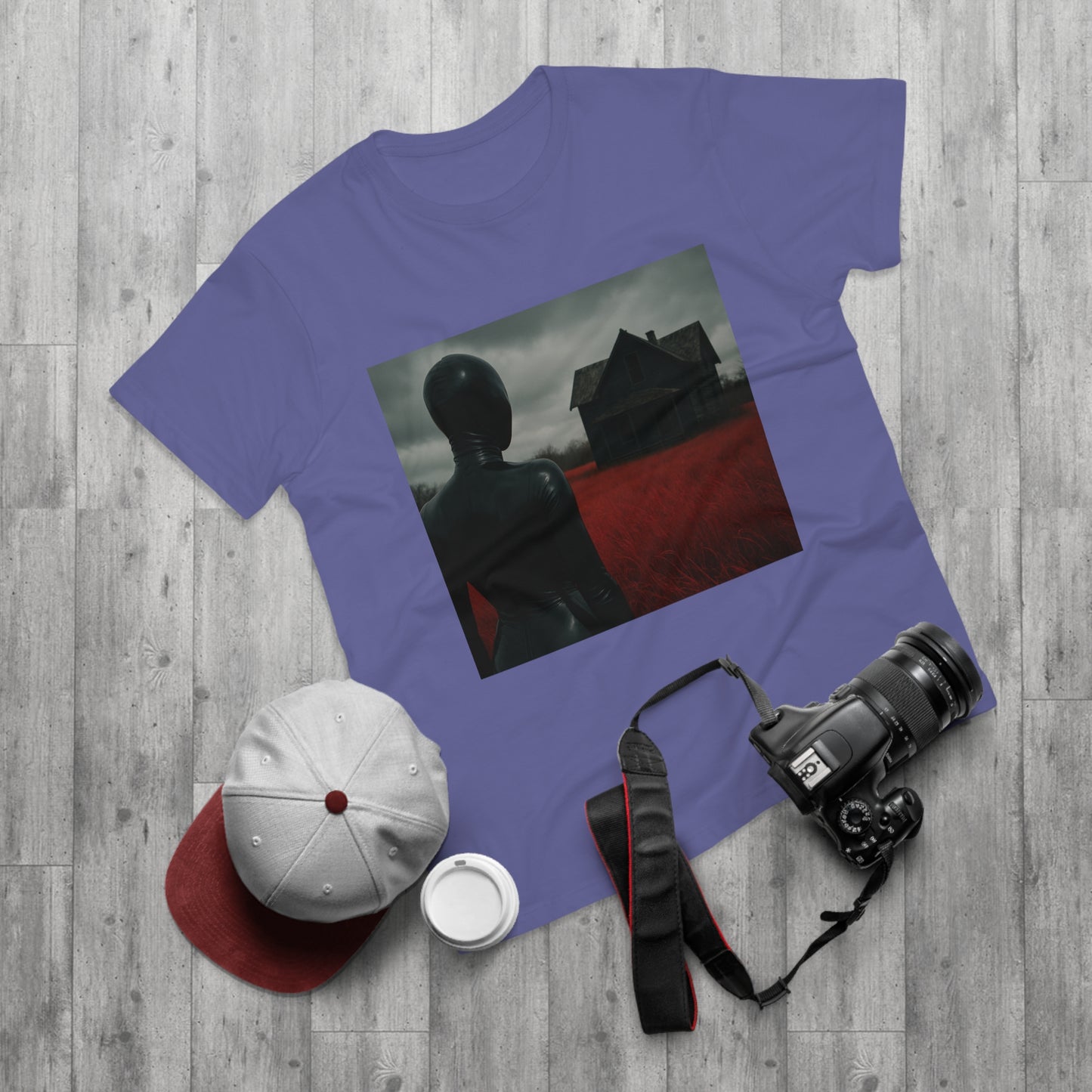 Mysterious Landscape Unisex T-Shirt - Casual Wear, Artistic Tee, Unique Gift, Streetwear, Home Decor, Graphic Shirt