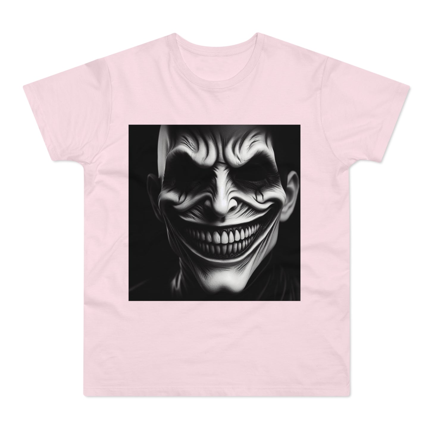 Creepy Clown Unisex T-Shirt - Unisex Graphic Tee for Halloween, Horror Fans, Costume Party, Unique Gift Idea, Spooky Apparel
