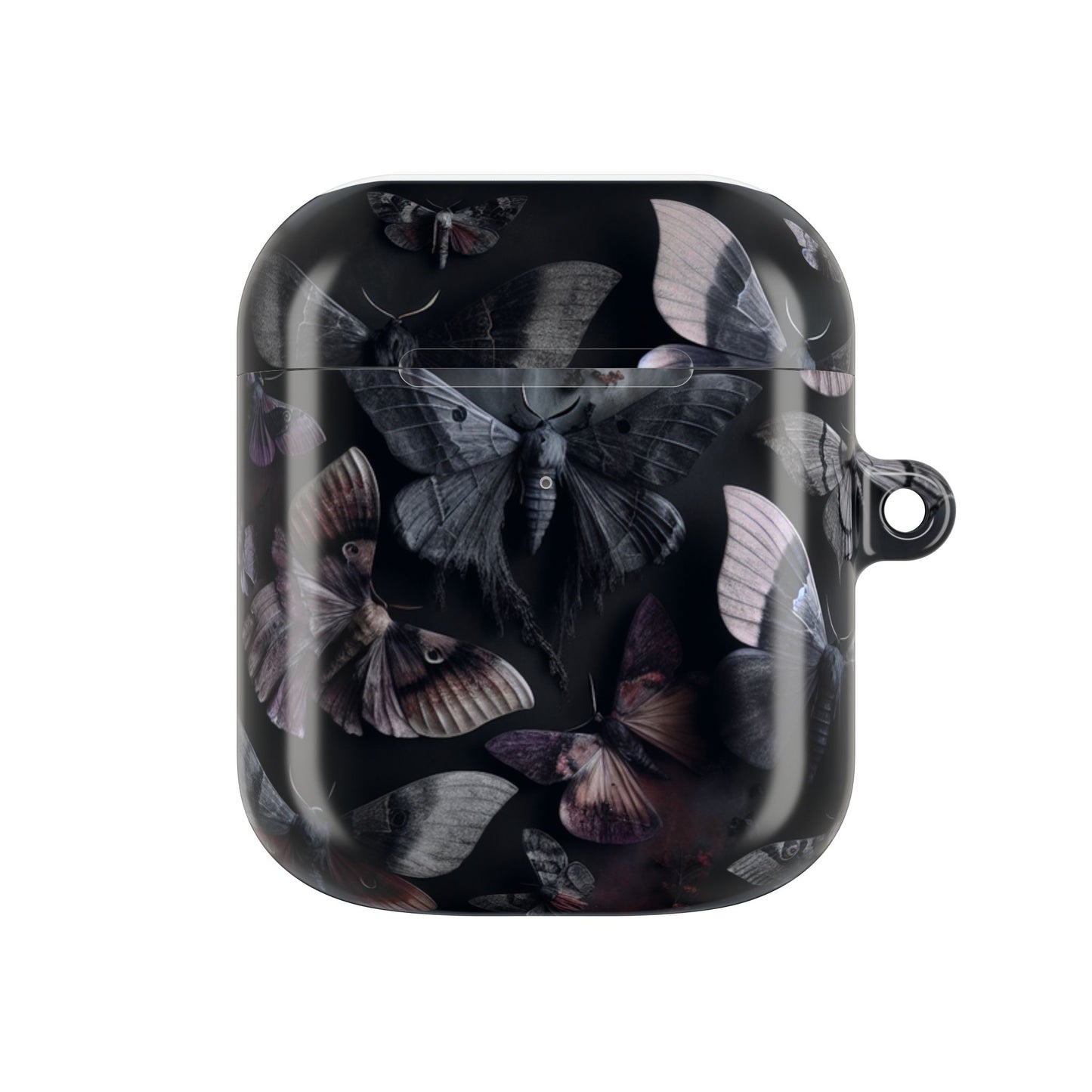 Dark Moths Gothic AirPod Cases, Stylish Protection, Gift for Music Lovers, Trendy Accessories, Unique Designs for Any Occasion