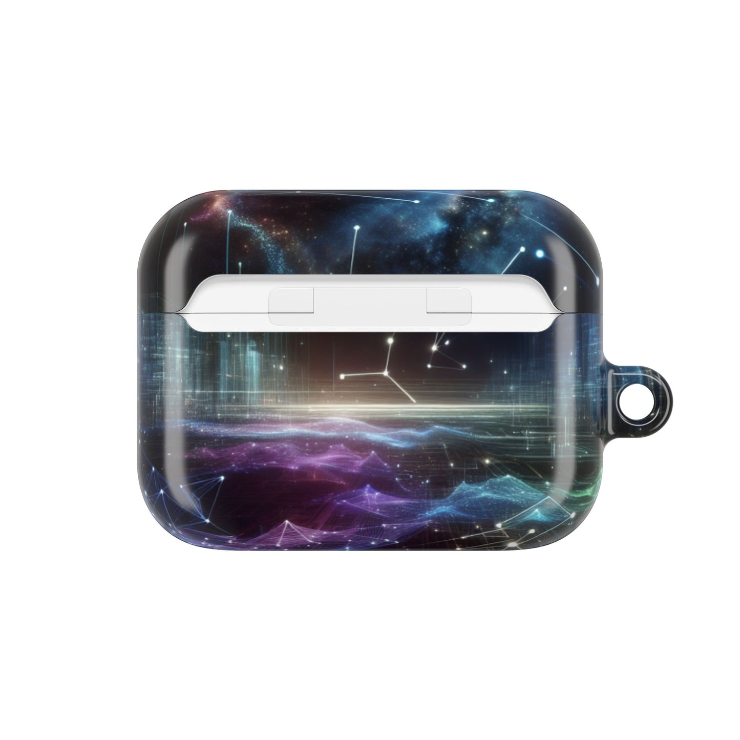 Cosmic Galaxy AirPod Cases, Astronaut Gifts, Space Themed Tech Accessories, Starry Night Earbuds Cover, Unique AirPods Holder