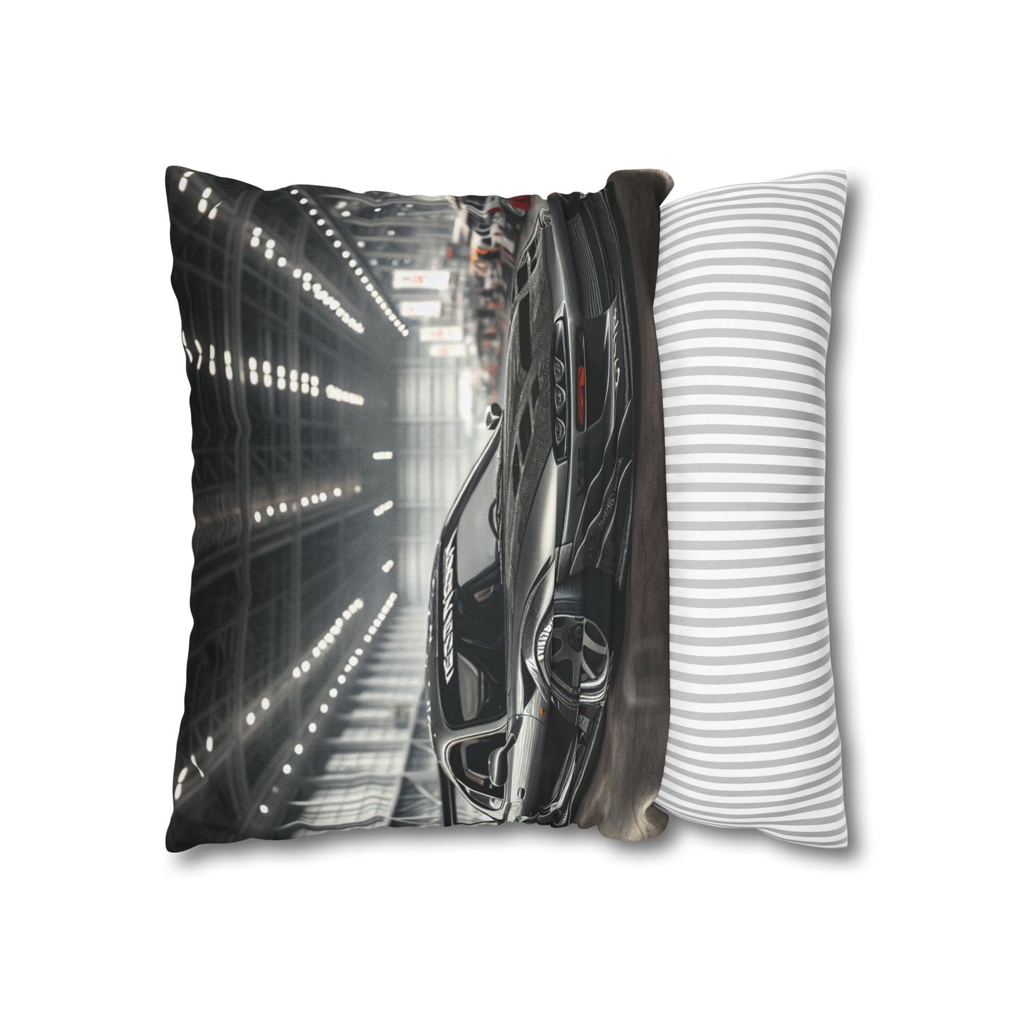 Car Enthusiast Pillowcase, Automotive Decor, Gift for Him, Racer Decoration, Motorsport Home Accessories
