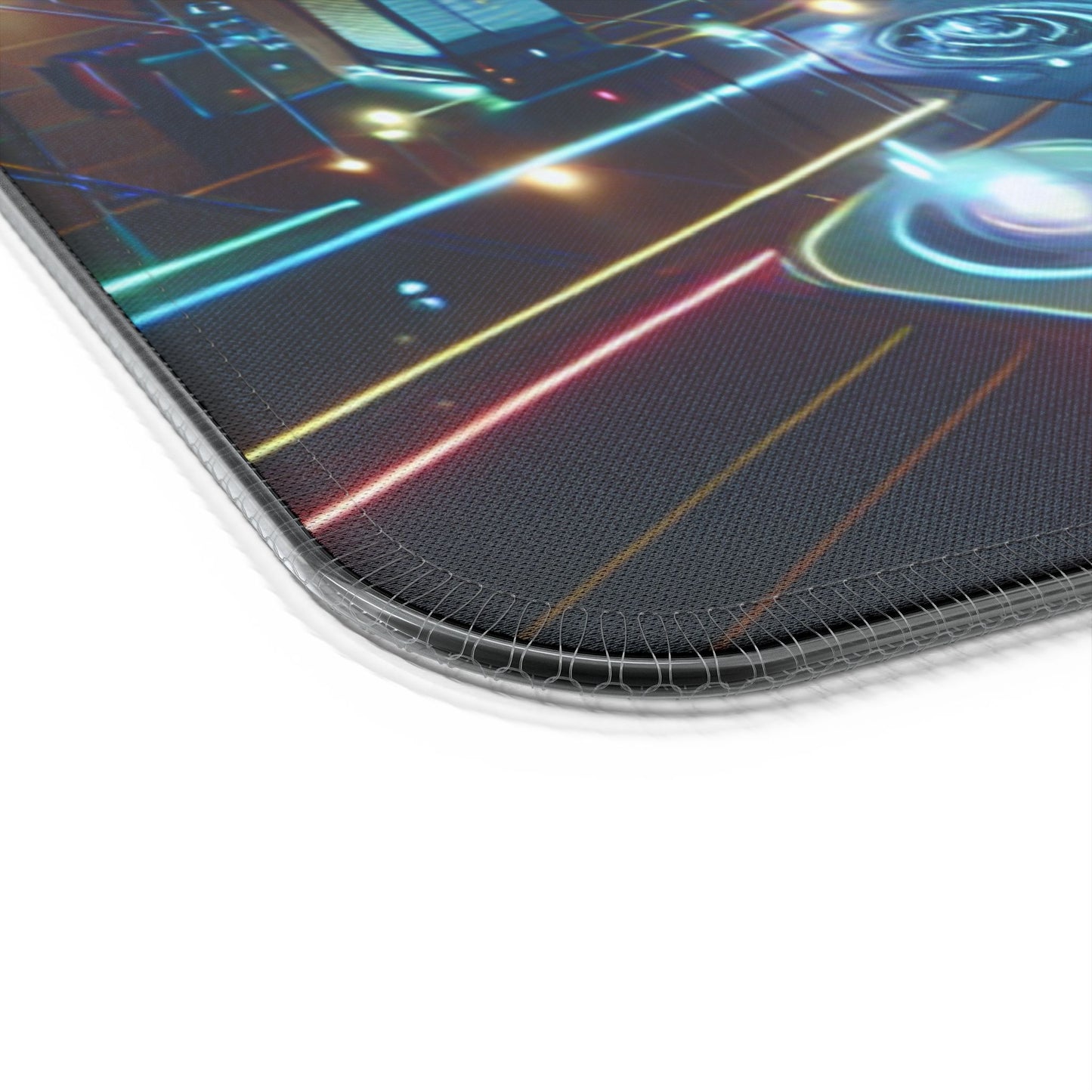 Illuminated Wireless Charging Gaming Mouse Pad, LED Pad for Gamers, Desk Accessories, Gift for Tech Lovers, Gaming Setup Decor