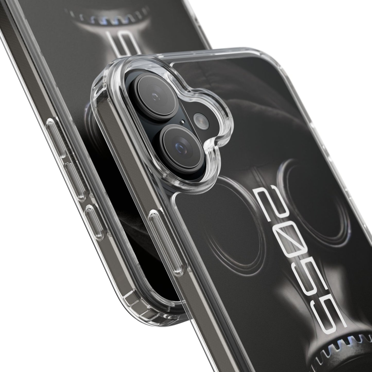 Phone Case Dystopian Gas Mask Design