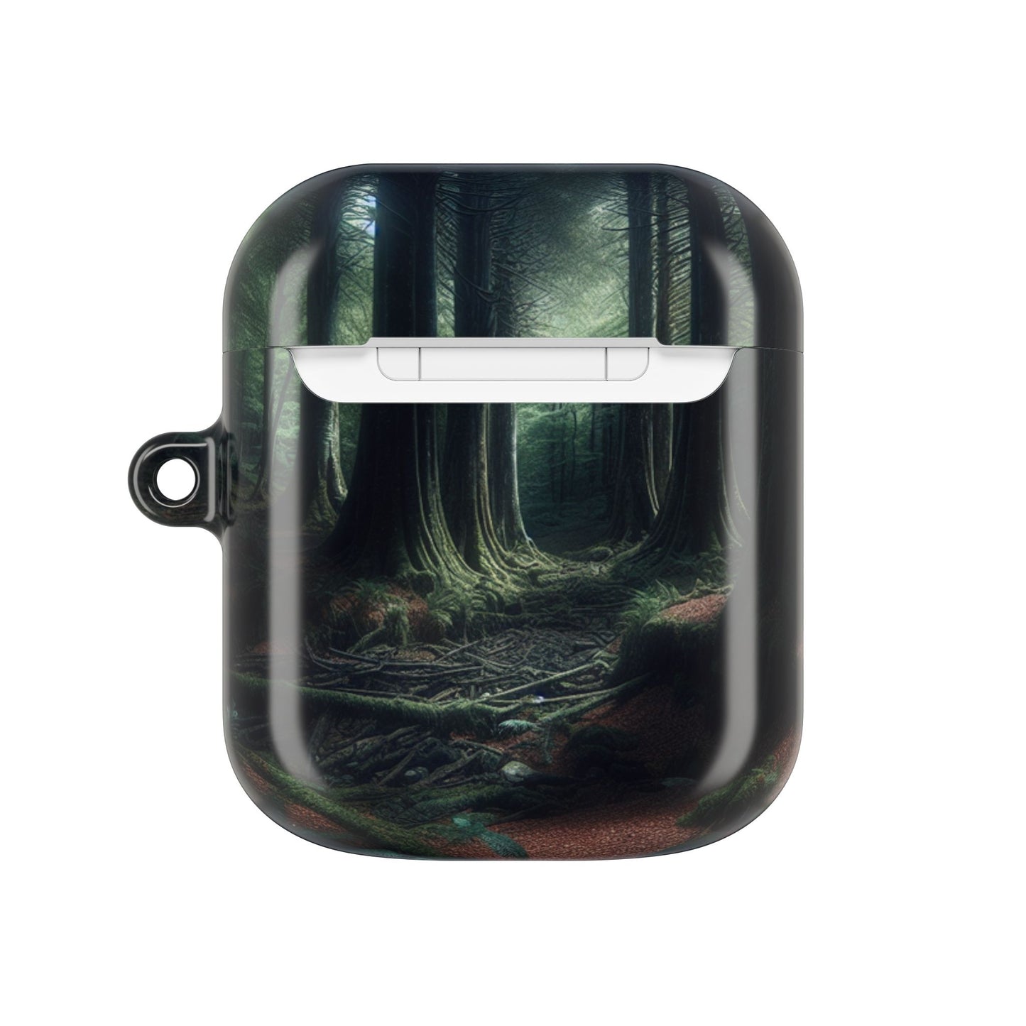 Nature-Inspired AirPod Cases, Forest Style Protective Cover, Eco-Friendly Gift for Nature Lovers, Tech Accessory for Travel
