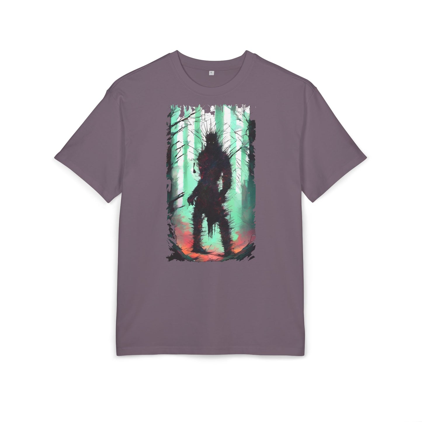 Unisex Oversized Graphic Tee with Forest Silhouette | Comfy Casual Wear, Gift for Nature Lovers, Ideal for Camping, Hiking, Everyday Style