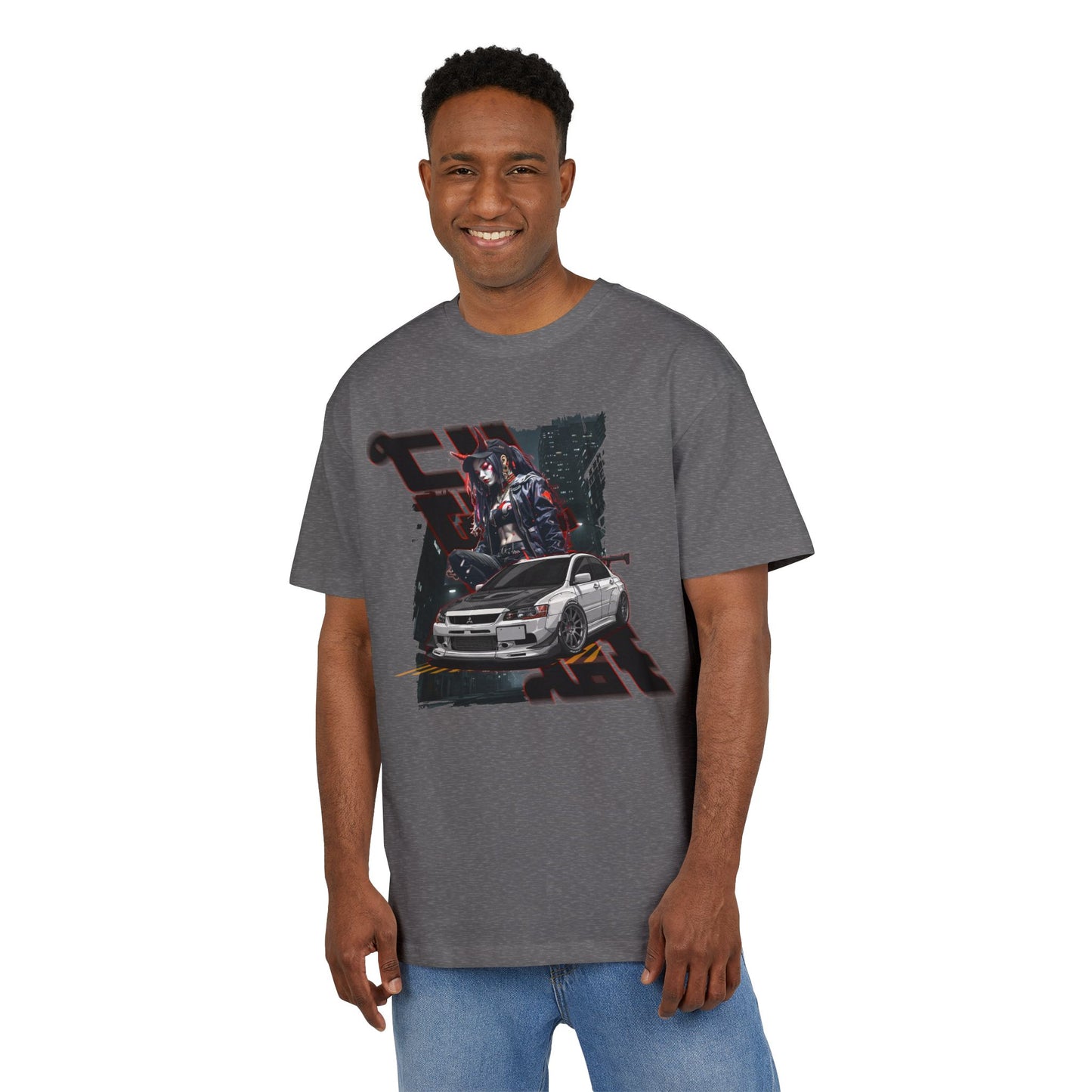 Car Enthusiast Oversized Tee, Graphic Tee, Unisex Fashion, Casual Wear, Gift for Him, Auto Racing Apparel