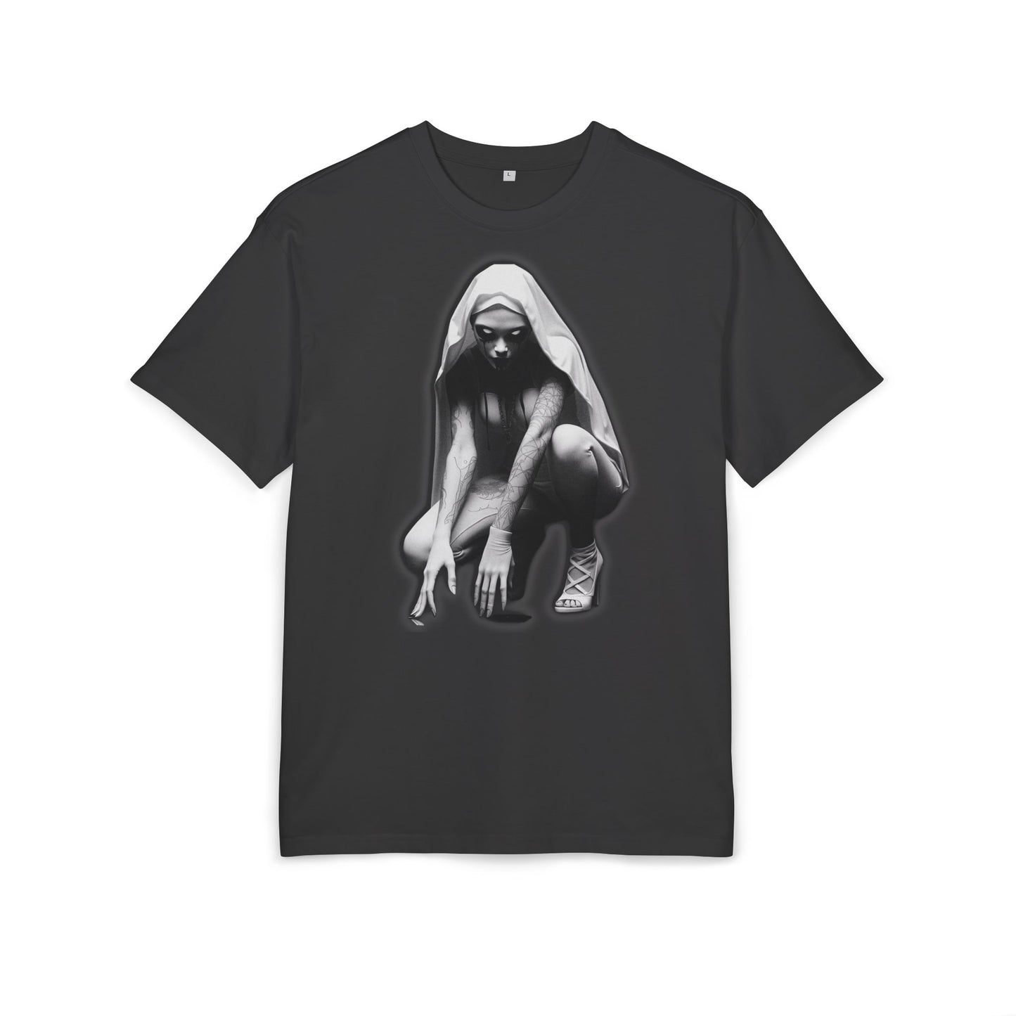 Urban Style Unisex Heavy Oversize Tee with Edgy Design