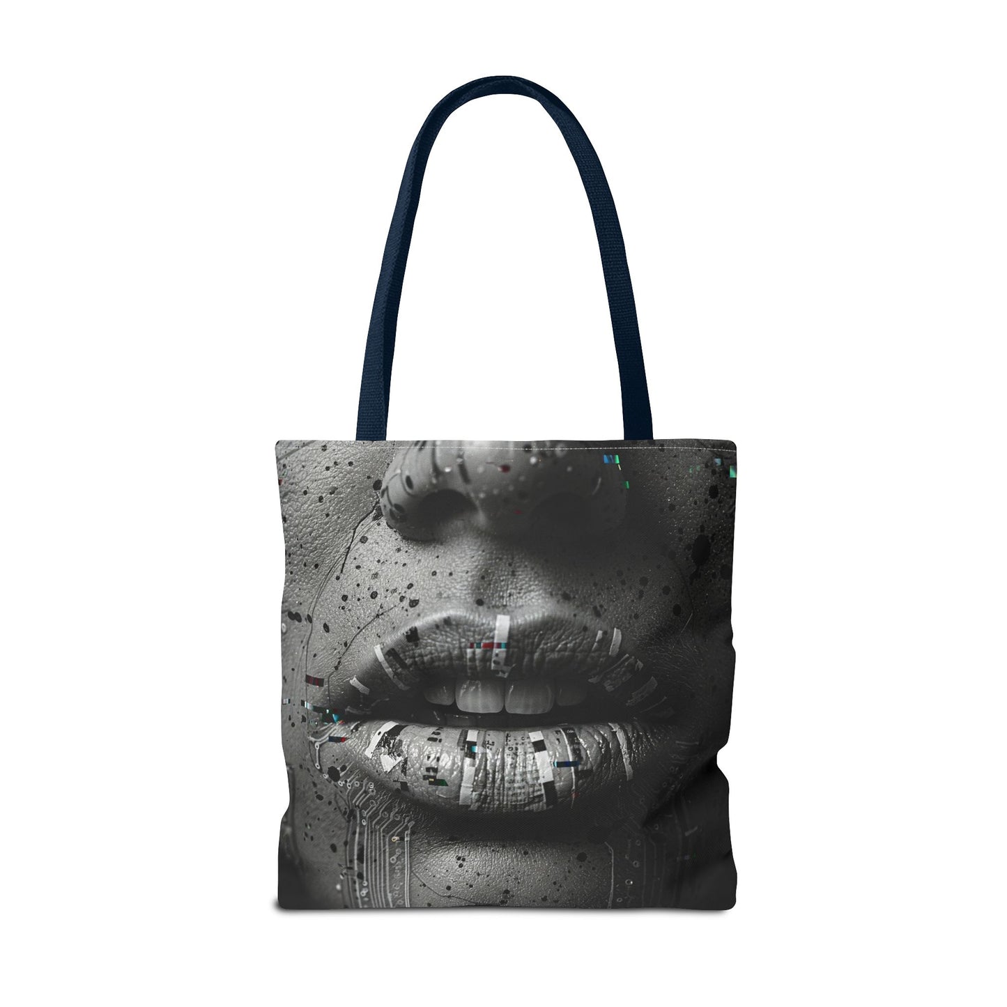 Stylish Graphic Tote Bag - Chic Everyday Carryall, Trendy Laptop Bag, Fashion Statement, Art-Inspired Gift, Eco-Friendly