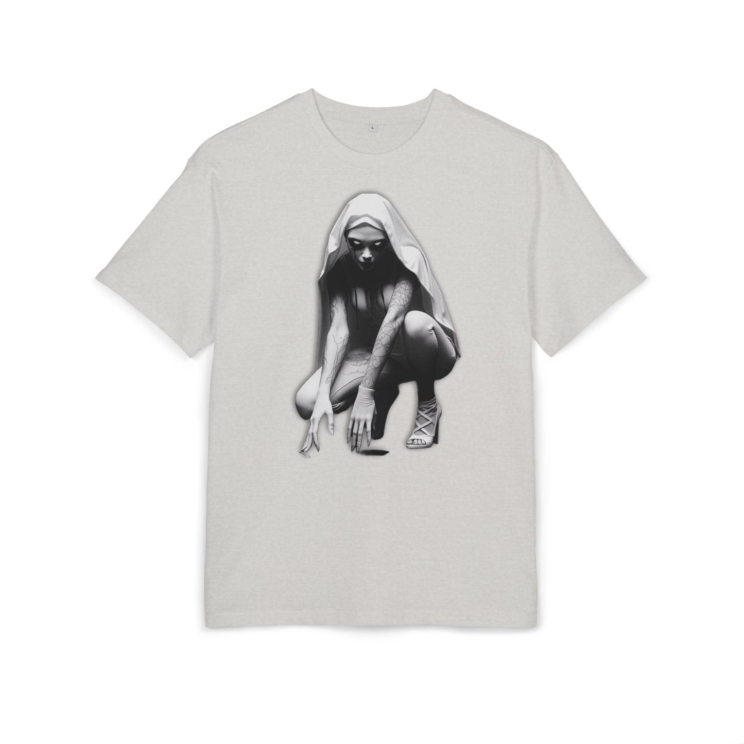 Urban Style Unisex Heavy Oversize Tee with Edgy Design