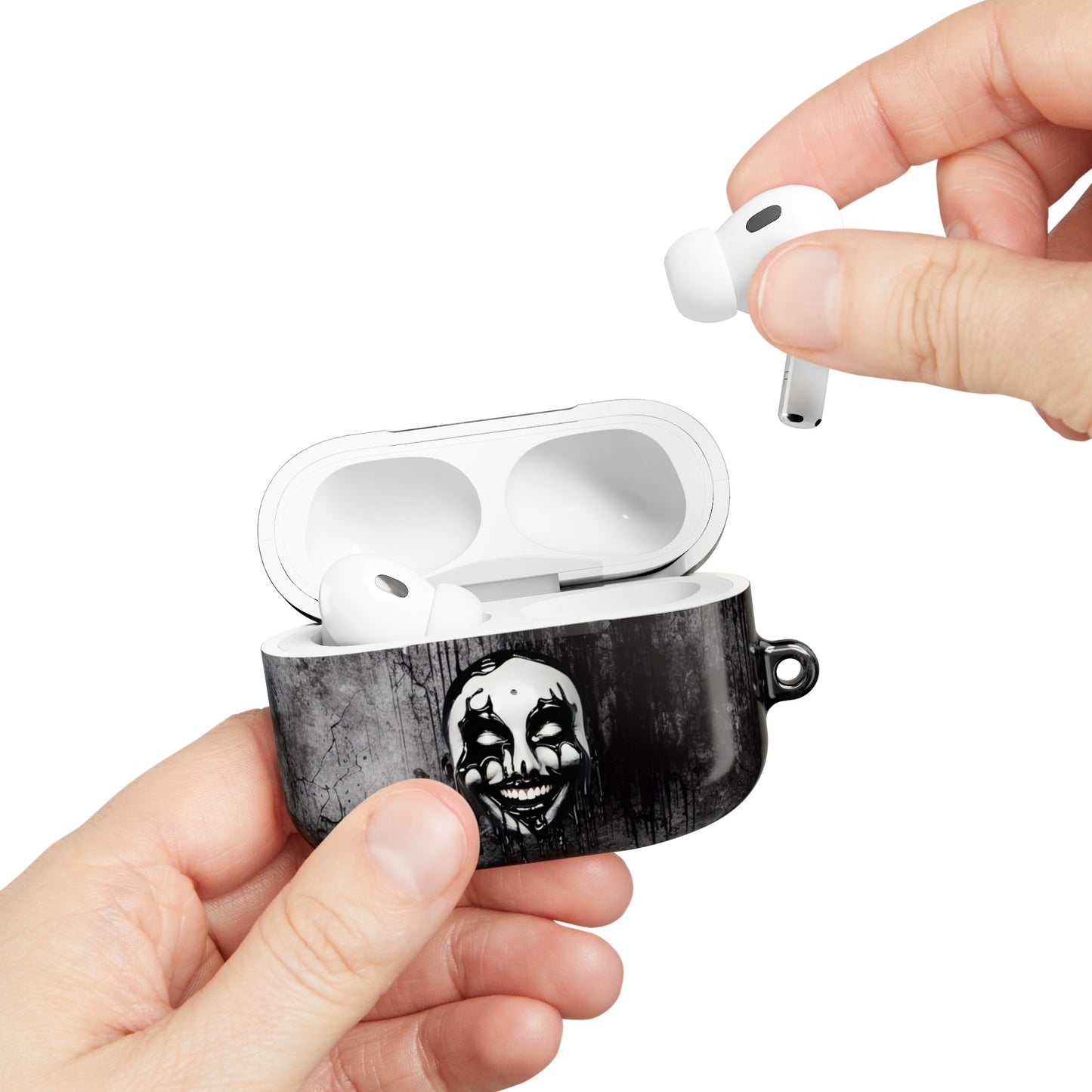Gothic AirPod Cases, Dark Art Accessory, Unique Phone Case, Halloween Gift, Trendy Tech Holder, Stylish AirPods Cover