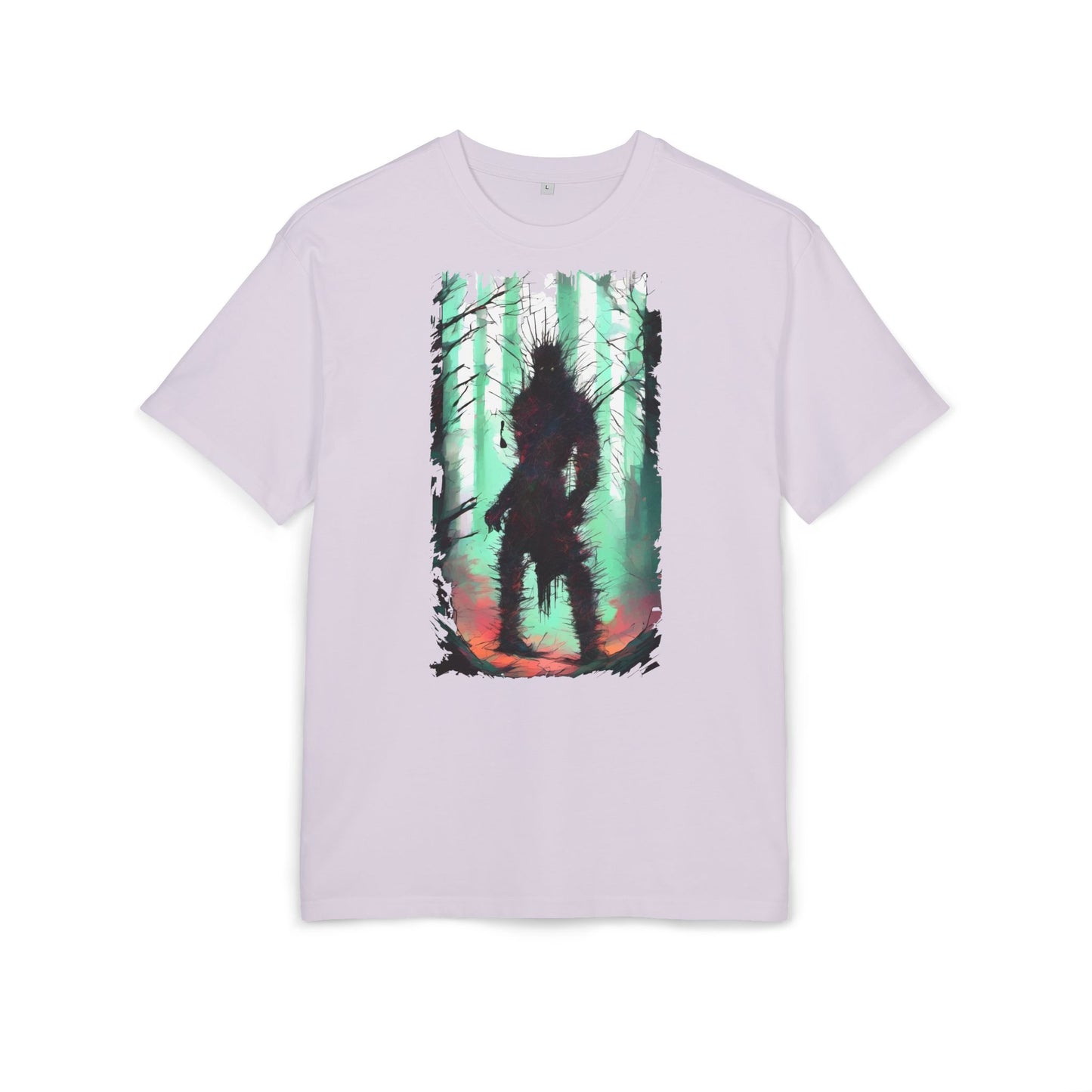 Unisex Oversized Graphic Tee with Forest Silhouette | Comfy Casual Wear, Gift for Nature Lovers, Ideal for Camping, Hiking, Everyday Style