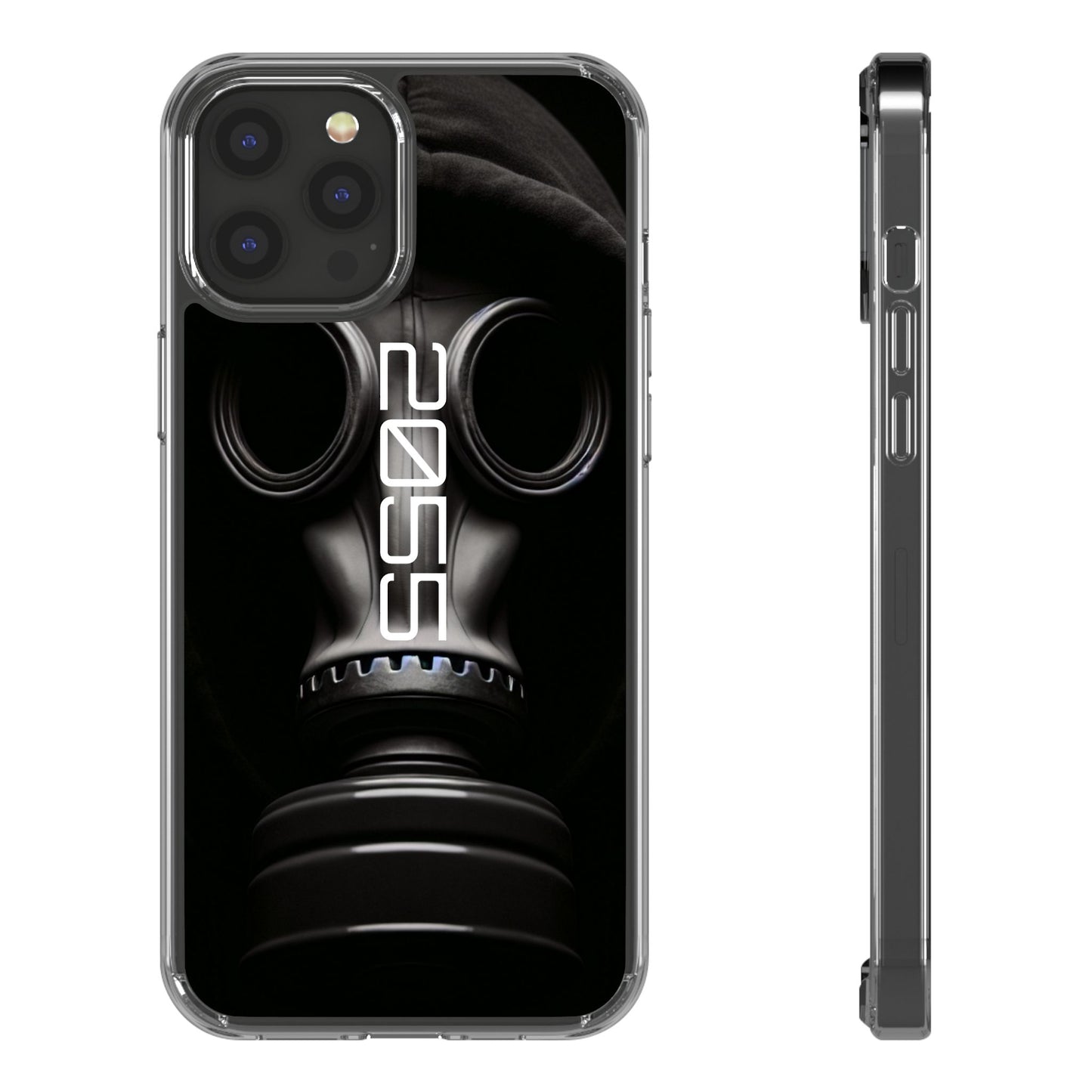 Phone Case Dystopian Gas Mask Design