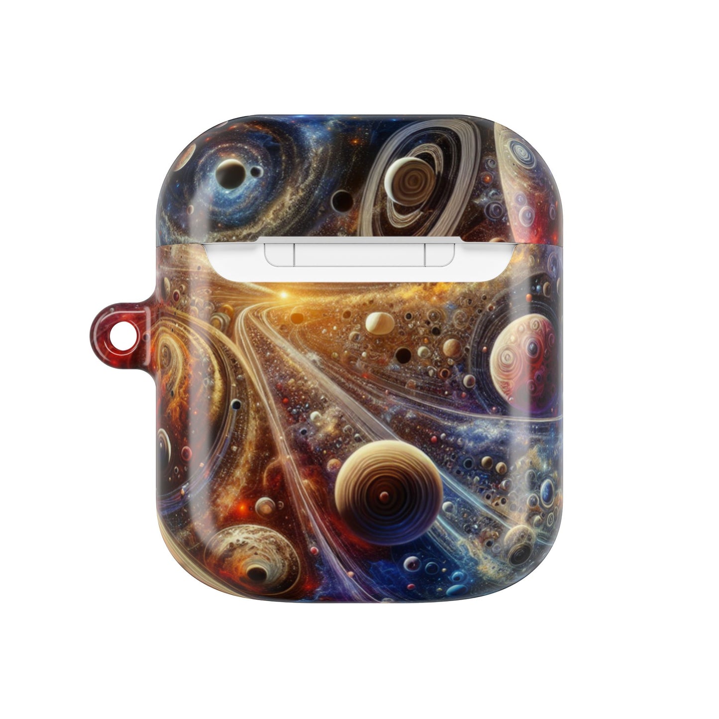 Cosmic AirPod Case | Space Theme Earbud Cover, Planet Design Gadget Sleeve, Gift for Space Lovers, Personalized Tech Accessories