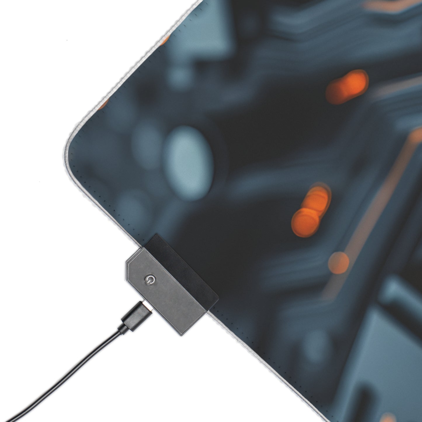 Gaming Mouse Pad with Abstract Cyber Design