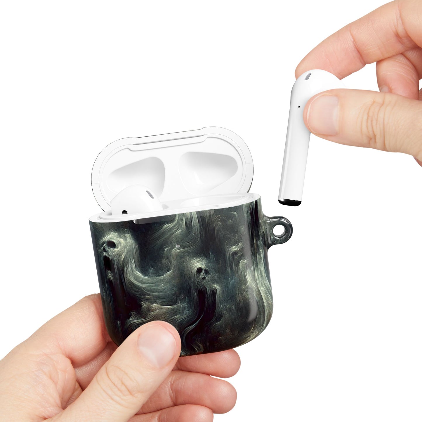 Gothic AirPod Cases | Dark Abstract Design, Unique Accessories, Stylish Tech Cover for Music Lovers, Gift for Halloween