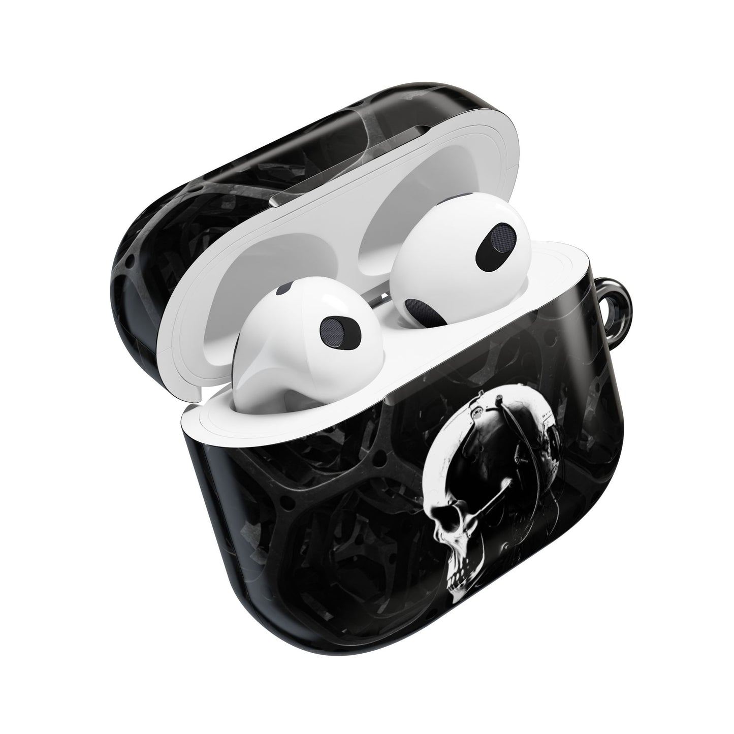 Stylish Skull AirPod Cases, Trendy AirPod Cover, Unique Earbuds Protector, Tech Accessory, Gift for Music Lovers