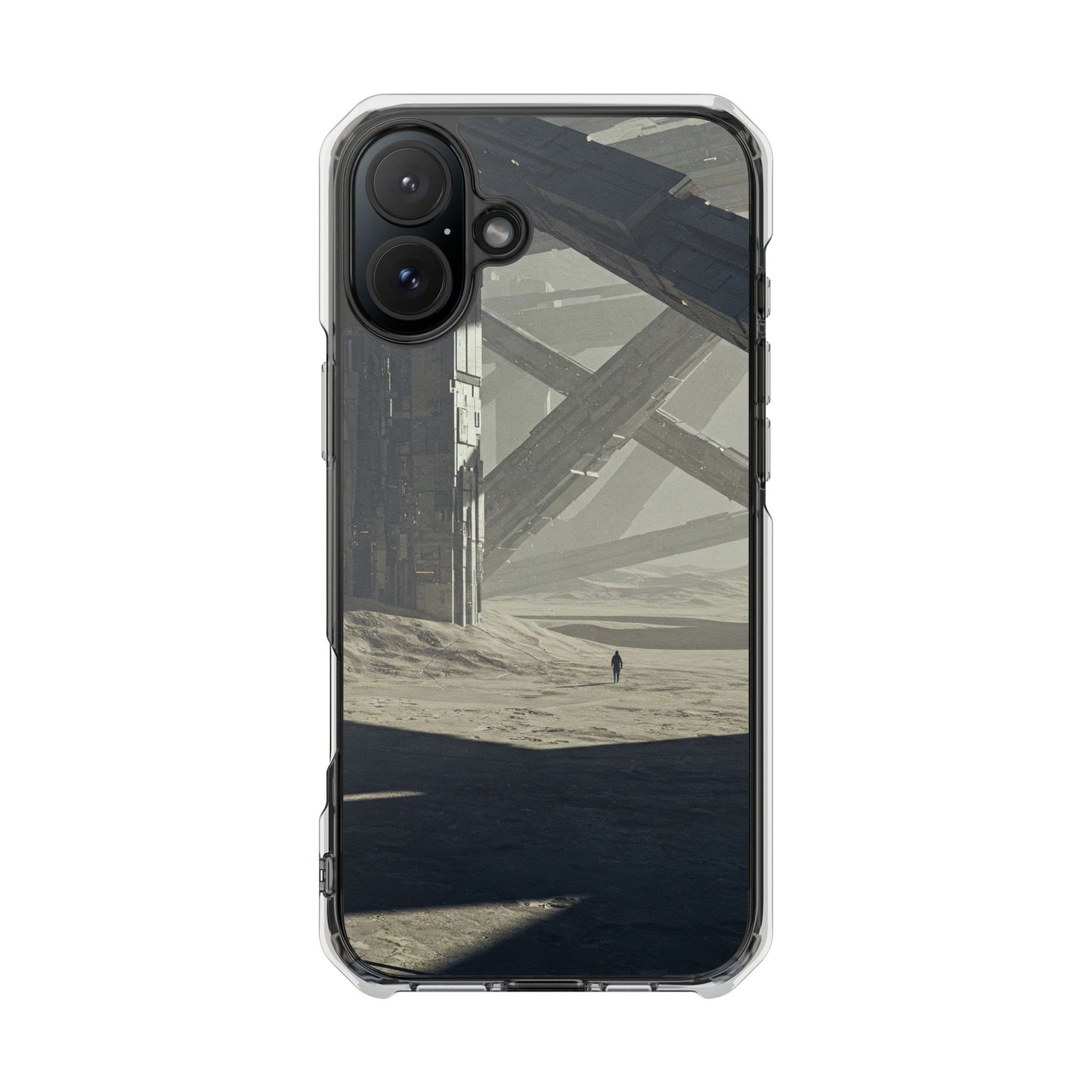 Magnetic Clear Impact Cases - Aesthetic Phone Protection, Unique Gift for Tech Lovers, Sleek Design for Minimalists