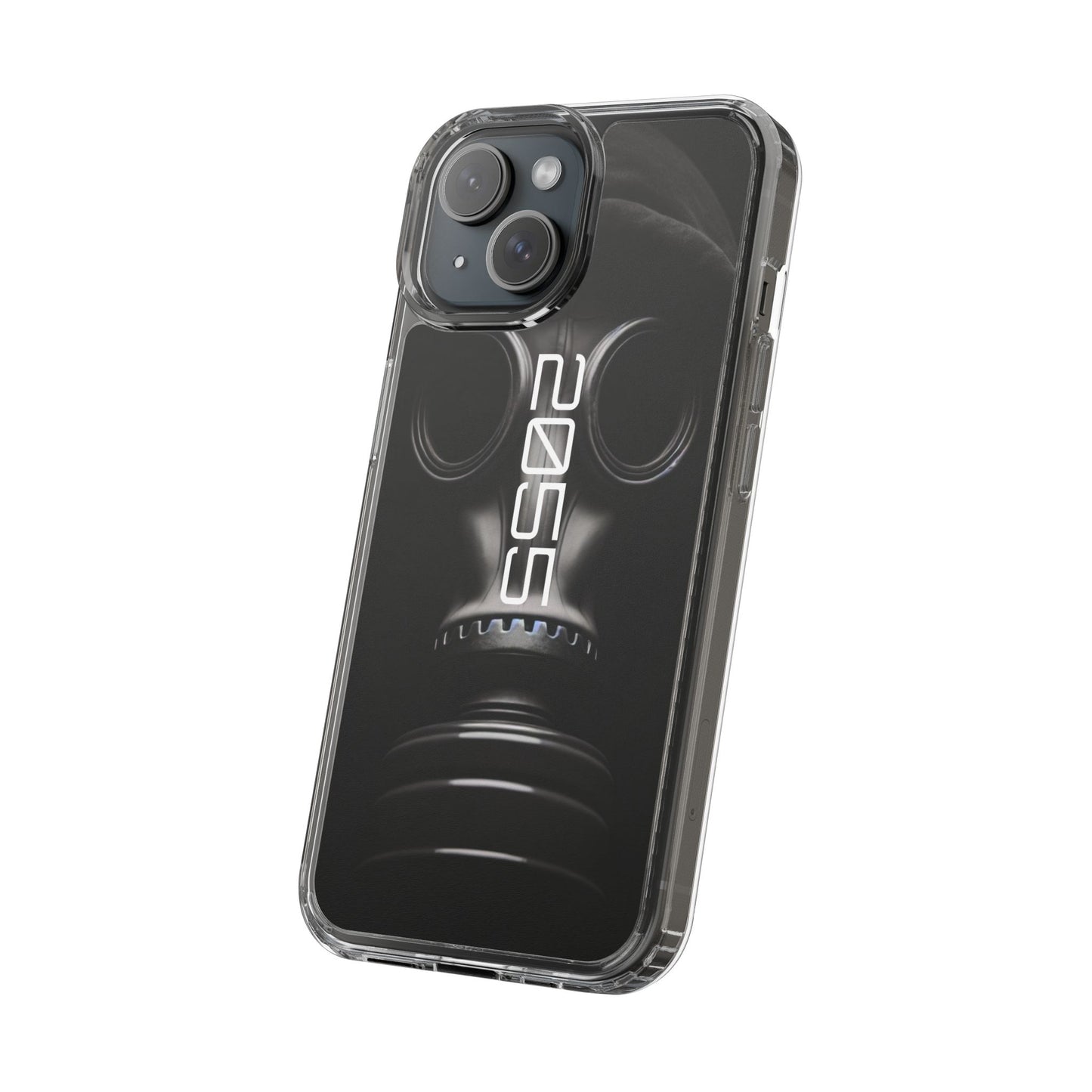 Phone Case Dystopian Gas Mask Design