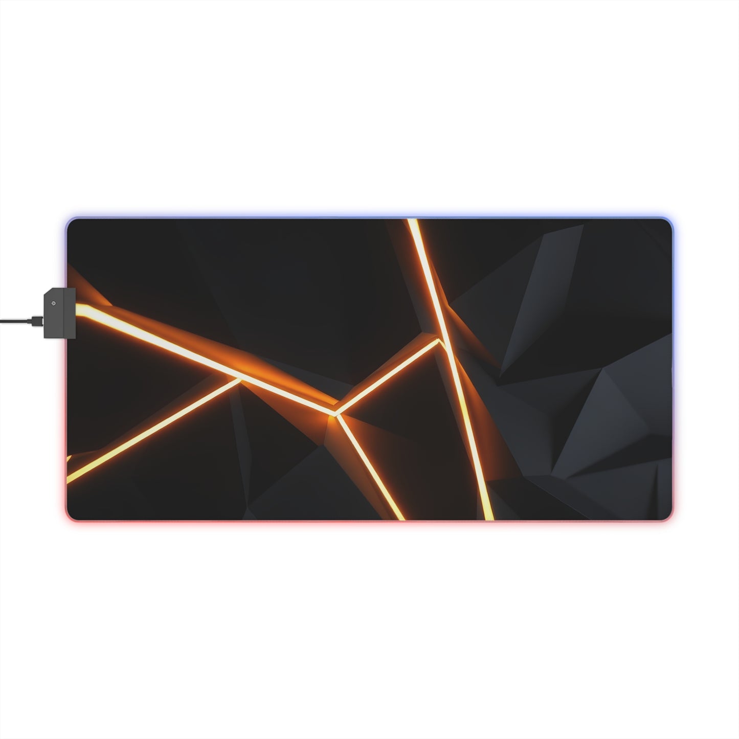 Gaming Mouse Pad with Abstract Cyber Design