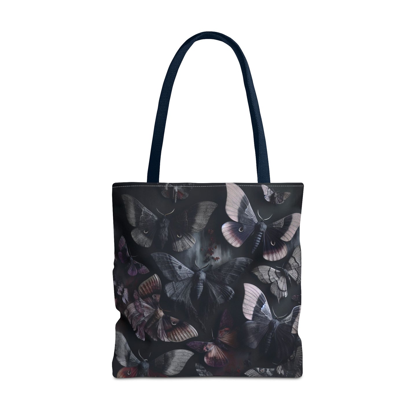 Gothic Moth Bag - Stylish and Versatile, Eco-friendly Shopping, Gift for Nature Lovers, Beach and Travel Use, Bohemian Decor