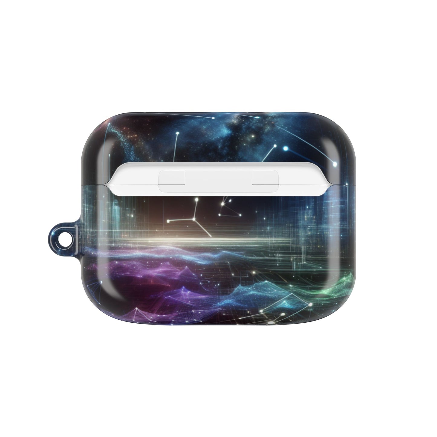 Cosmic Galaxy AirPod Cases, Astronaut Gifts, Space Themed Tech Accessories, Starry Night Earbuds Cover, Unique AirPods Holder