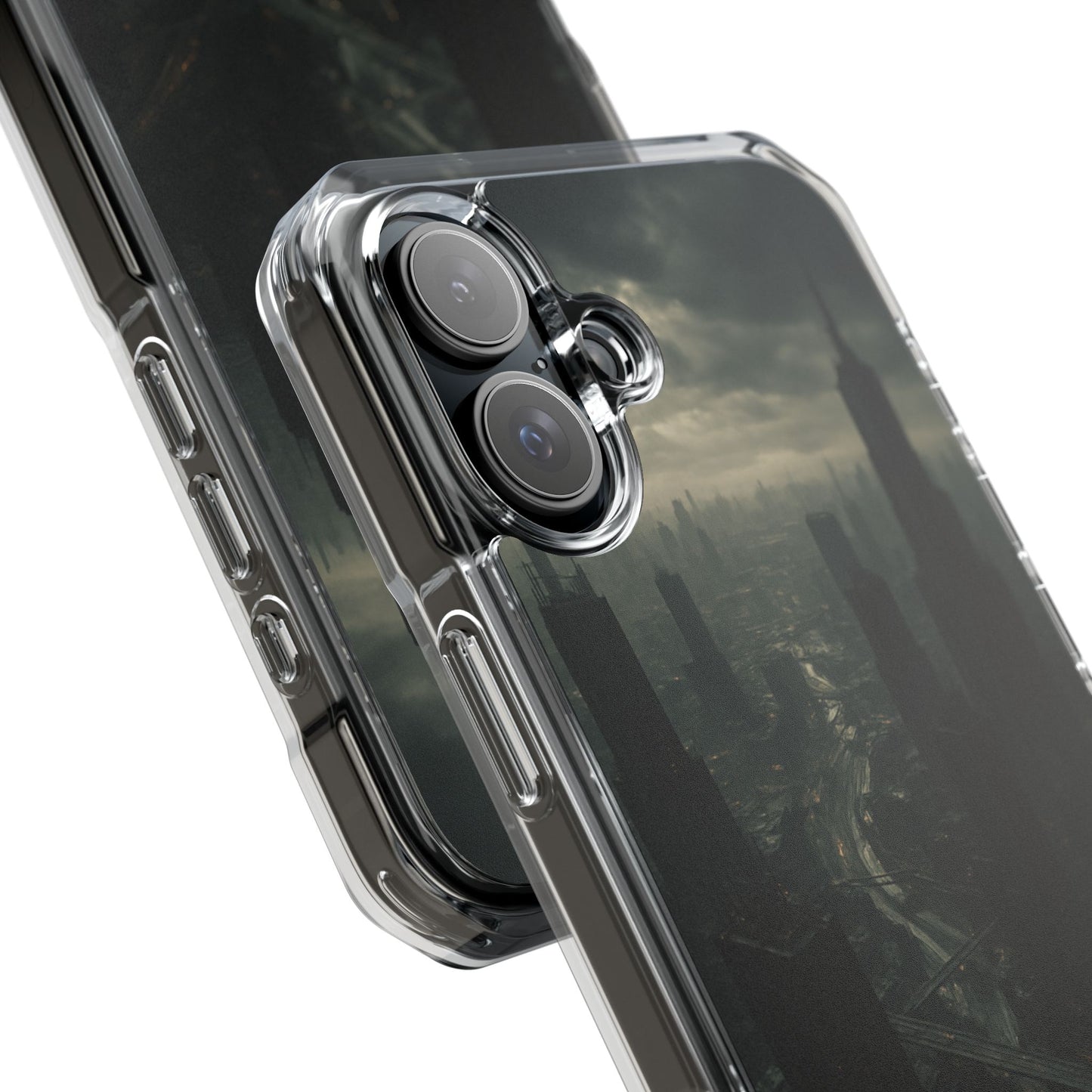 Magnetic Clear Impact Cases for a Stylish and Protective Phone Add a Futuristic Touch, Gift for Tech Lovers, Birthday or Holiday Present