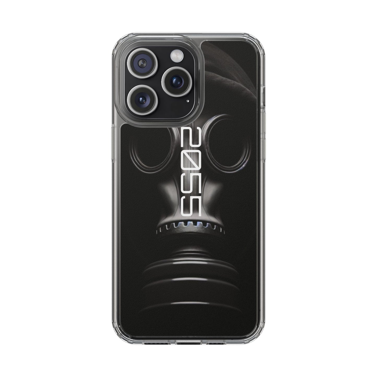 Phone Case Dystopian Gas Mask Design