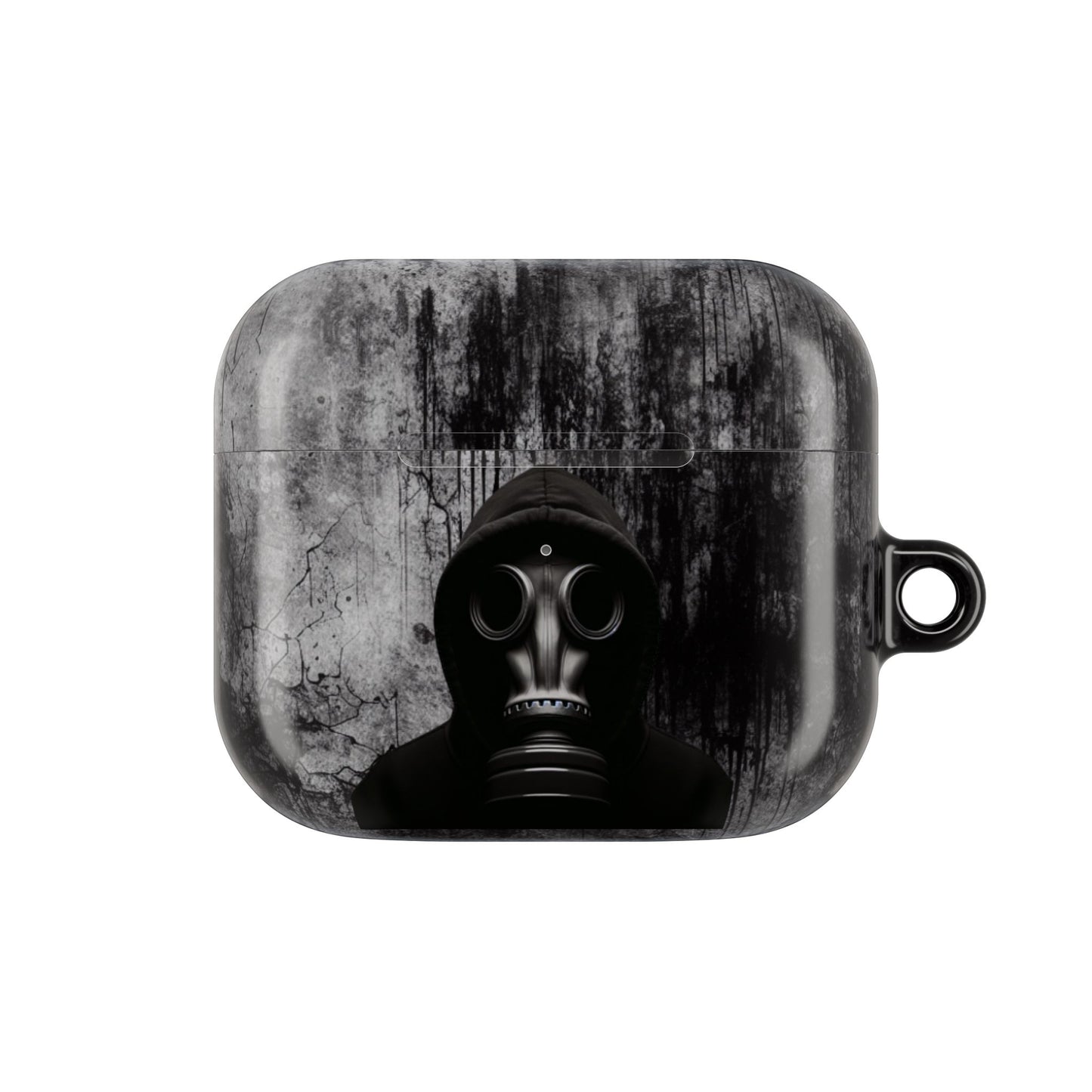 Gritty AirPod Cases - Urban Style, Tech Accessories, Music Lover Gift, Black & Gray Aesthetic, Unique Earbud Cases, Trendy Tech Gear