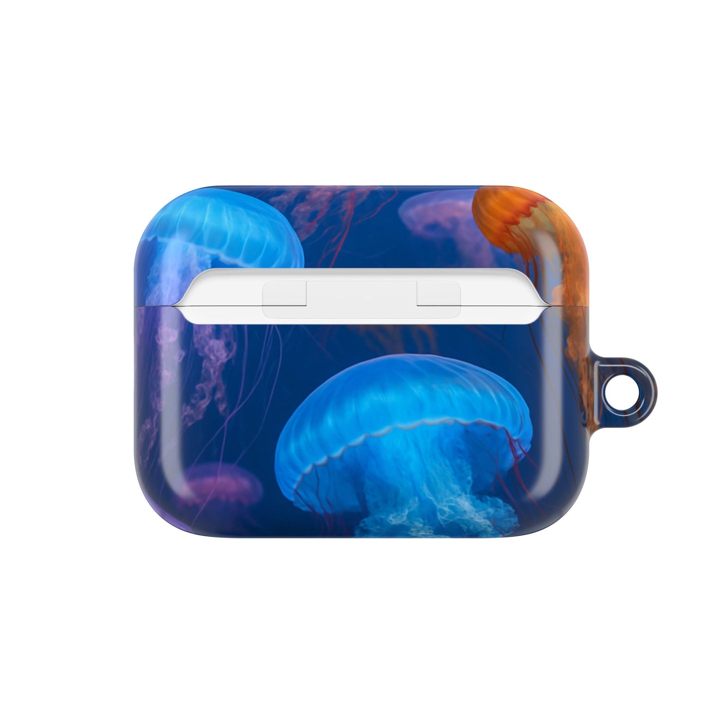 Vibrant Jellyfish AirPod Case, Ocean-Themed Accessory, Colorful AirPod Cover, Unique Gift for Ocean Lovers, Underwater Aesthetic