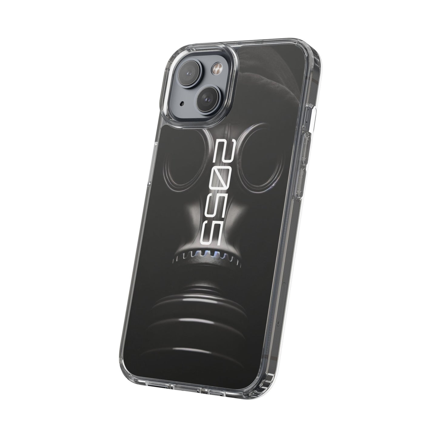 Phone Case Dystopian Gas Mask Design