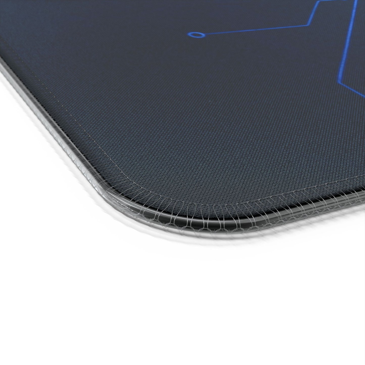LED Gaming Mouse Pad with Wireless Charging - Cyberpunk Design for Gamers