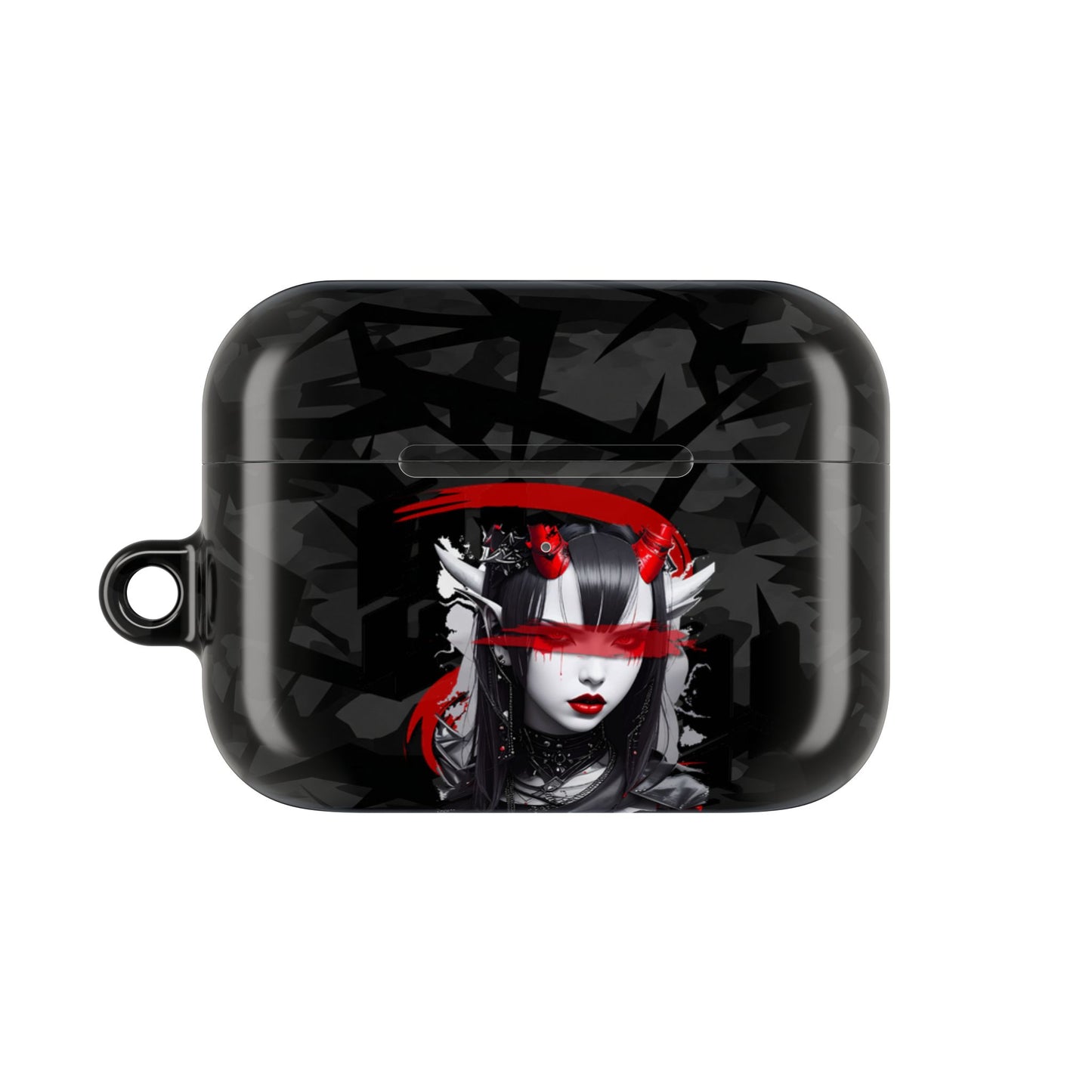 Edgy Gothic AirPod Case, Stylish Accessories for Music Lovers, Unique Gift for Birthdays, Holidays, and Festivals, Protective Cover