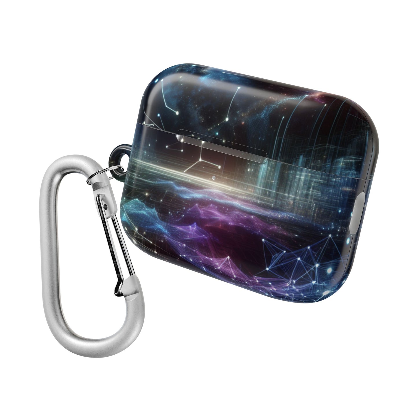 Cosmic Galaxy AirPod Cases, Astronaut Gifts, Space Themed Tech Accessories, Starry Night Earbuds Cover, Unique AirPods Holder