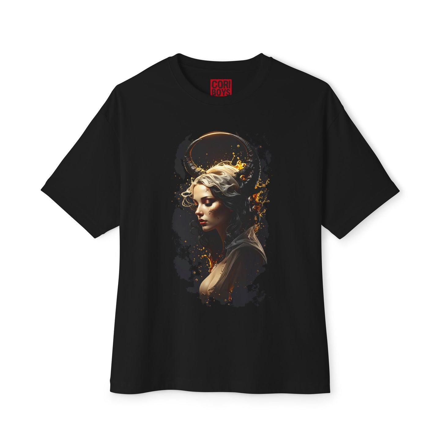 Artistic Oversized Tee with Abstract Portrait, Unisex Graphic Tee, Casual Streetwear, Perfect Gift for Art Lovers, Unique Summer Shirt
