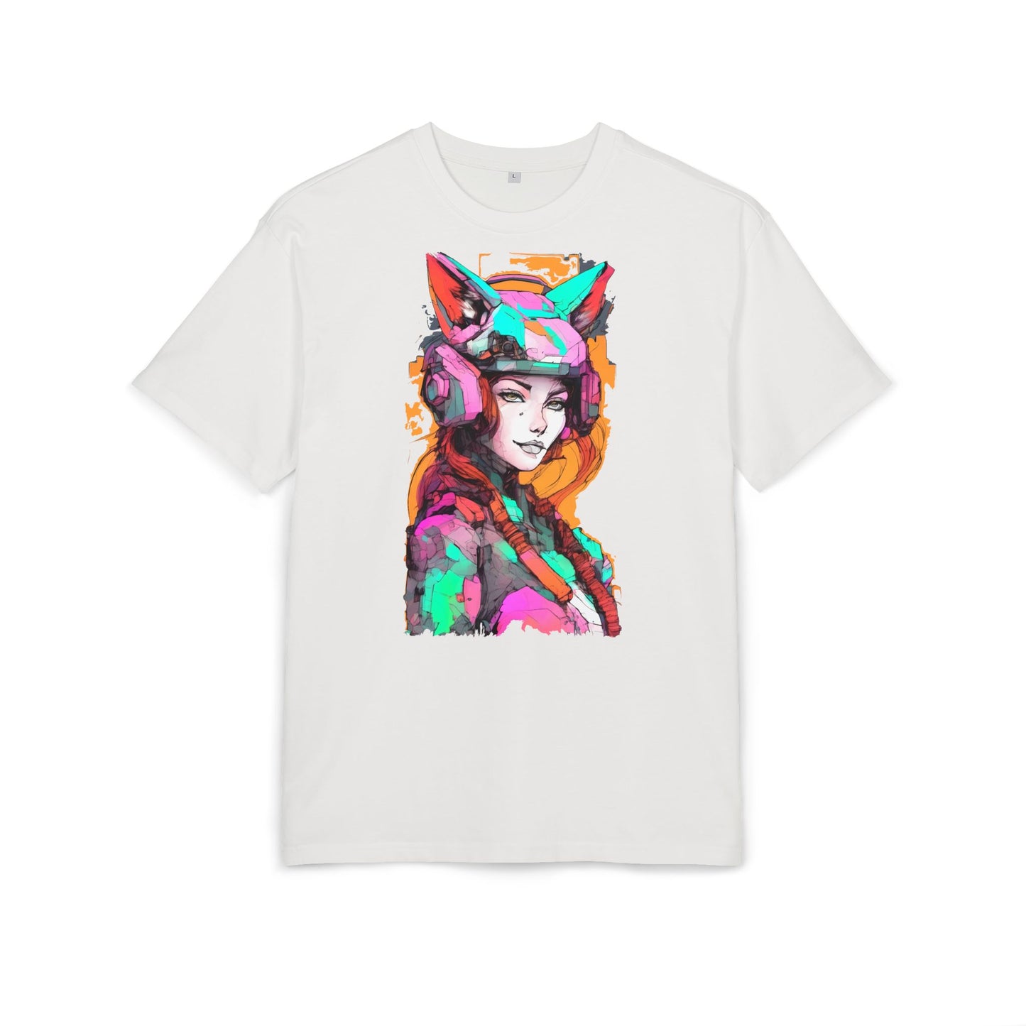 Colorful Artistic Oversized Tee, Graphic T-Shirt, Unisex Casual Wear, Bohemian Style, Gift for Art Lovers, Statement Fashion
